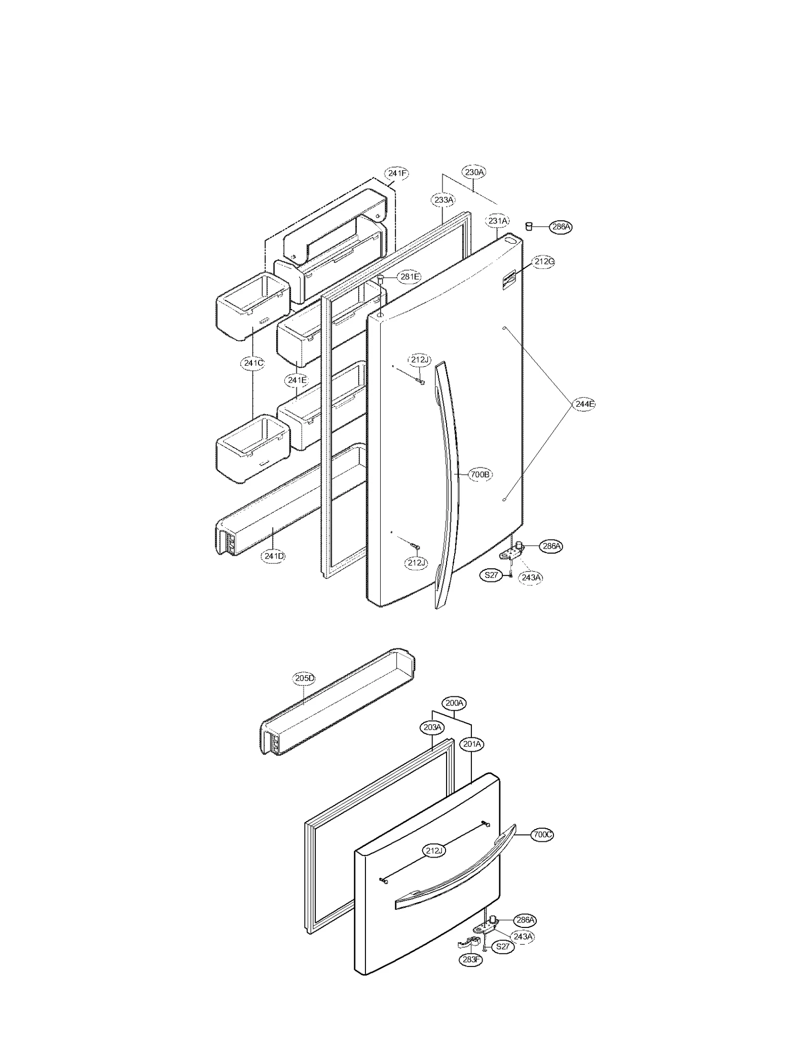 Door Foam Assembly