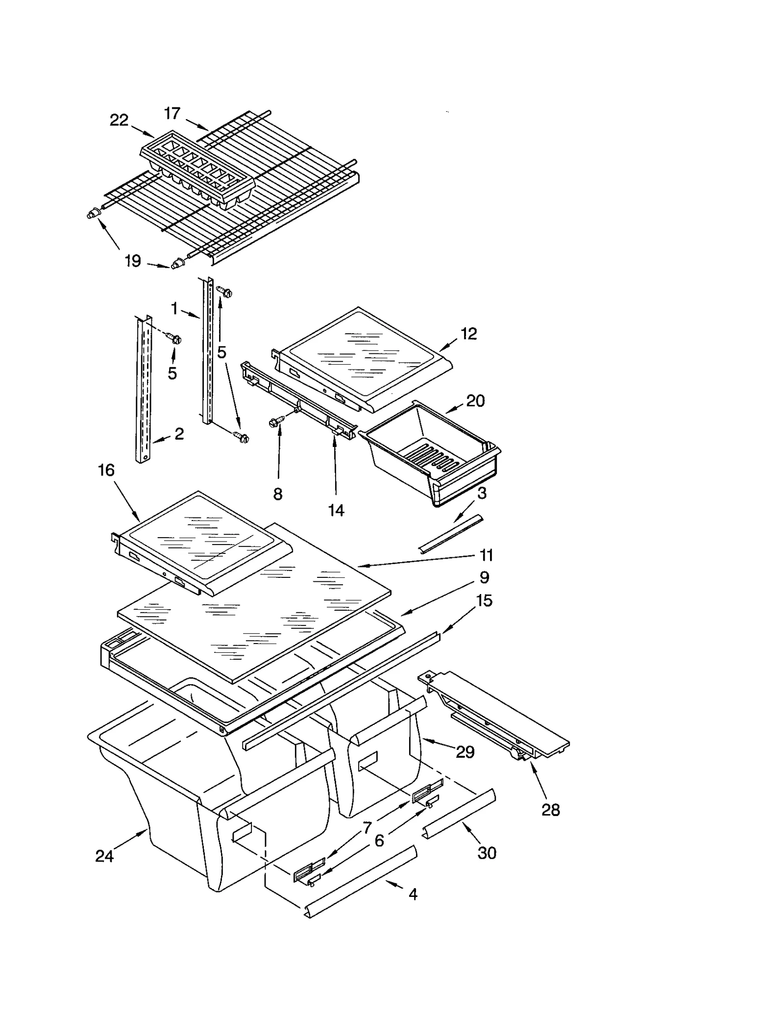 Cantilever Shelf
