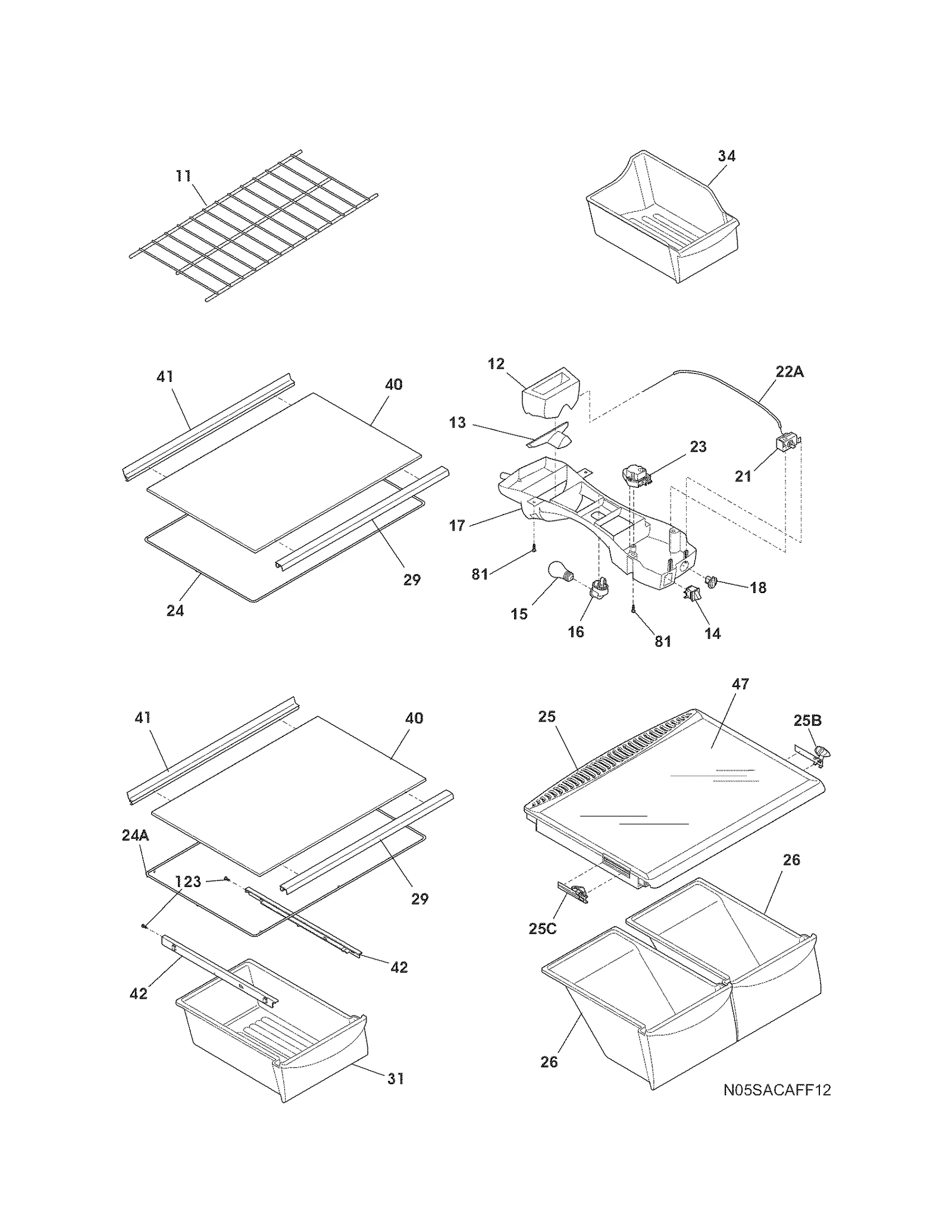 Repair Parts List
