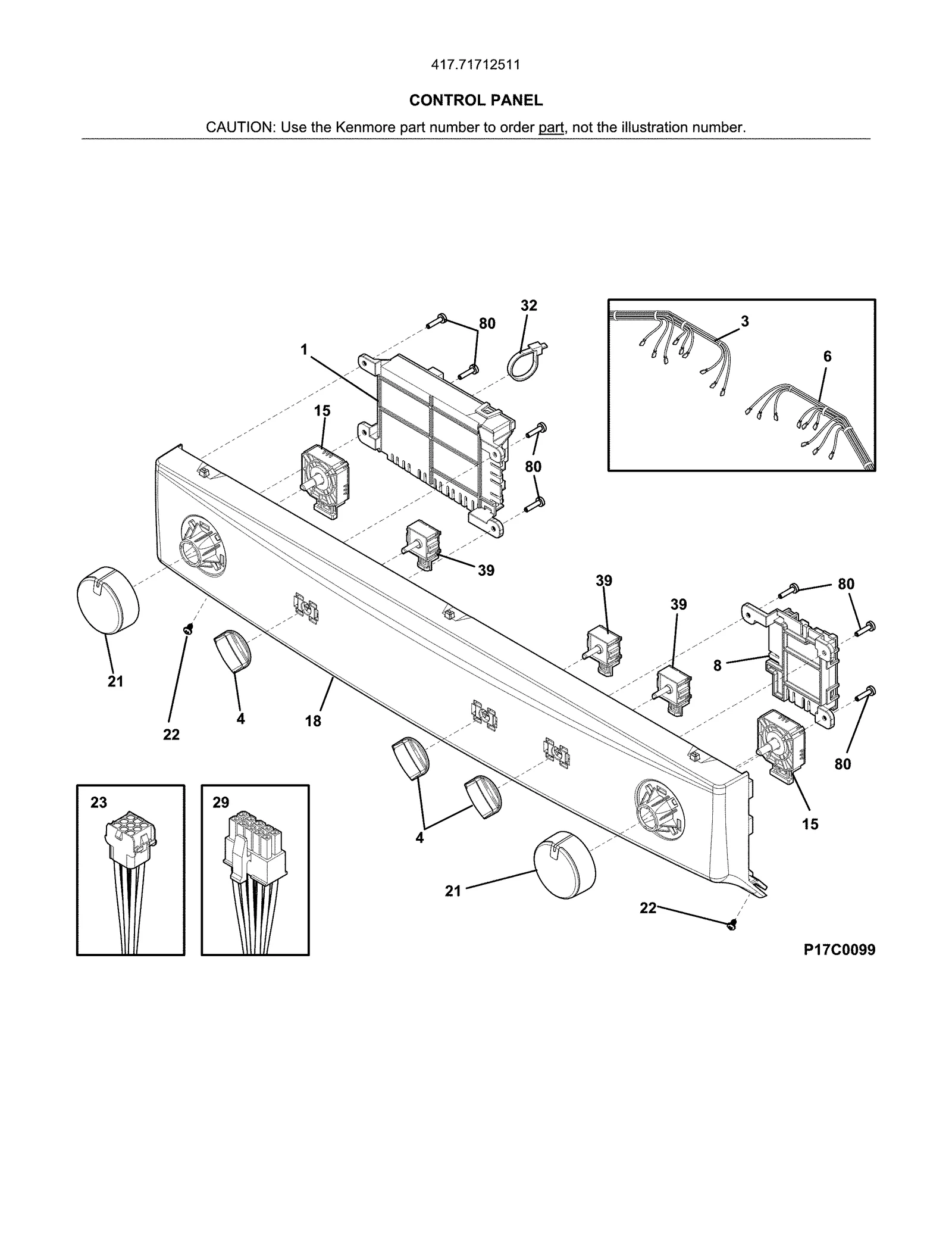 Repair Parts List