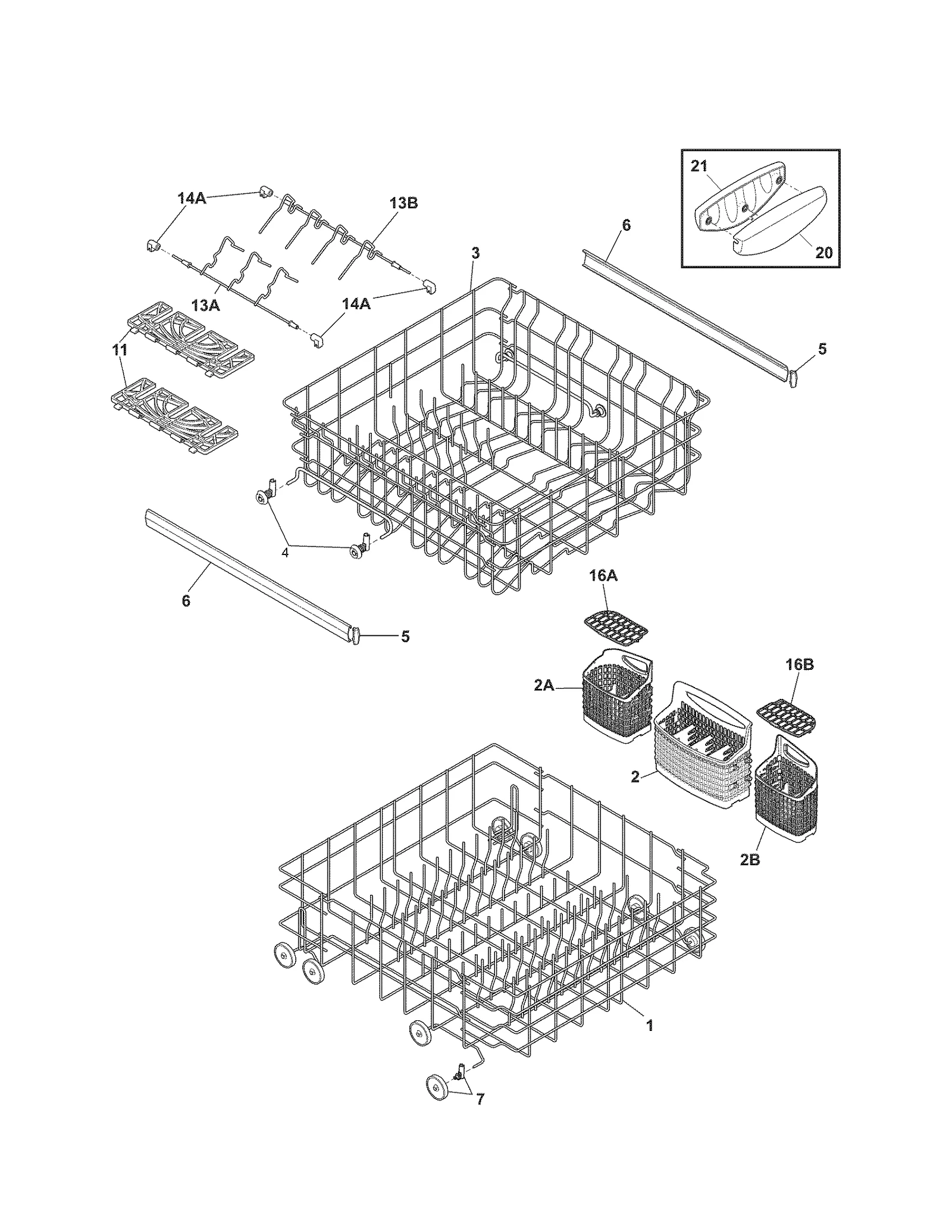 Rack with Wheels