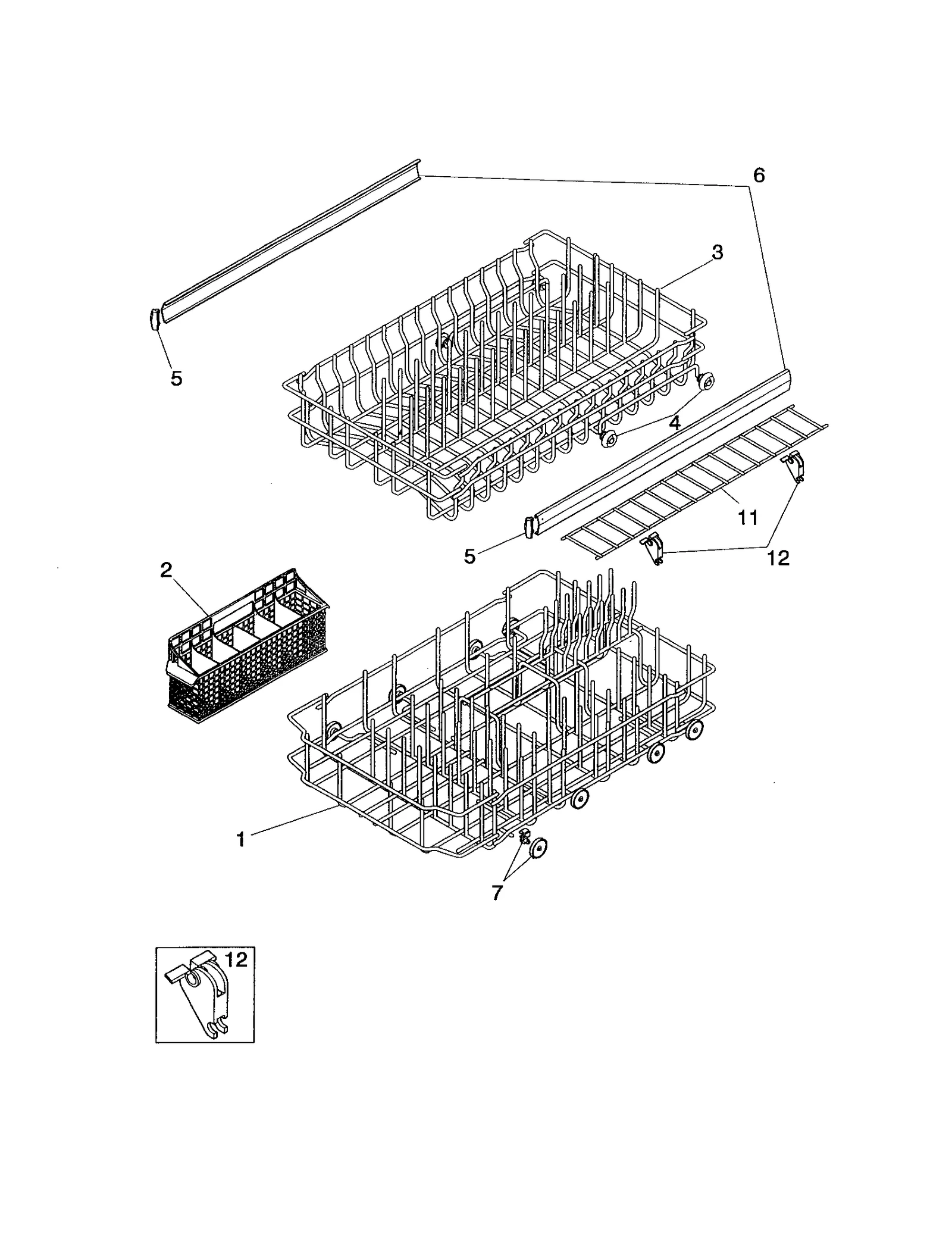Cup Shelf Bracket