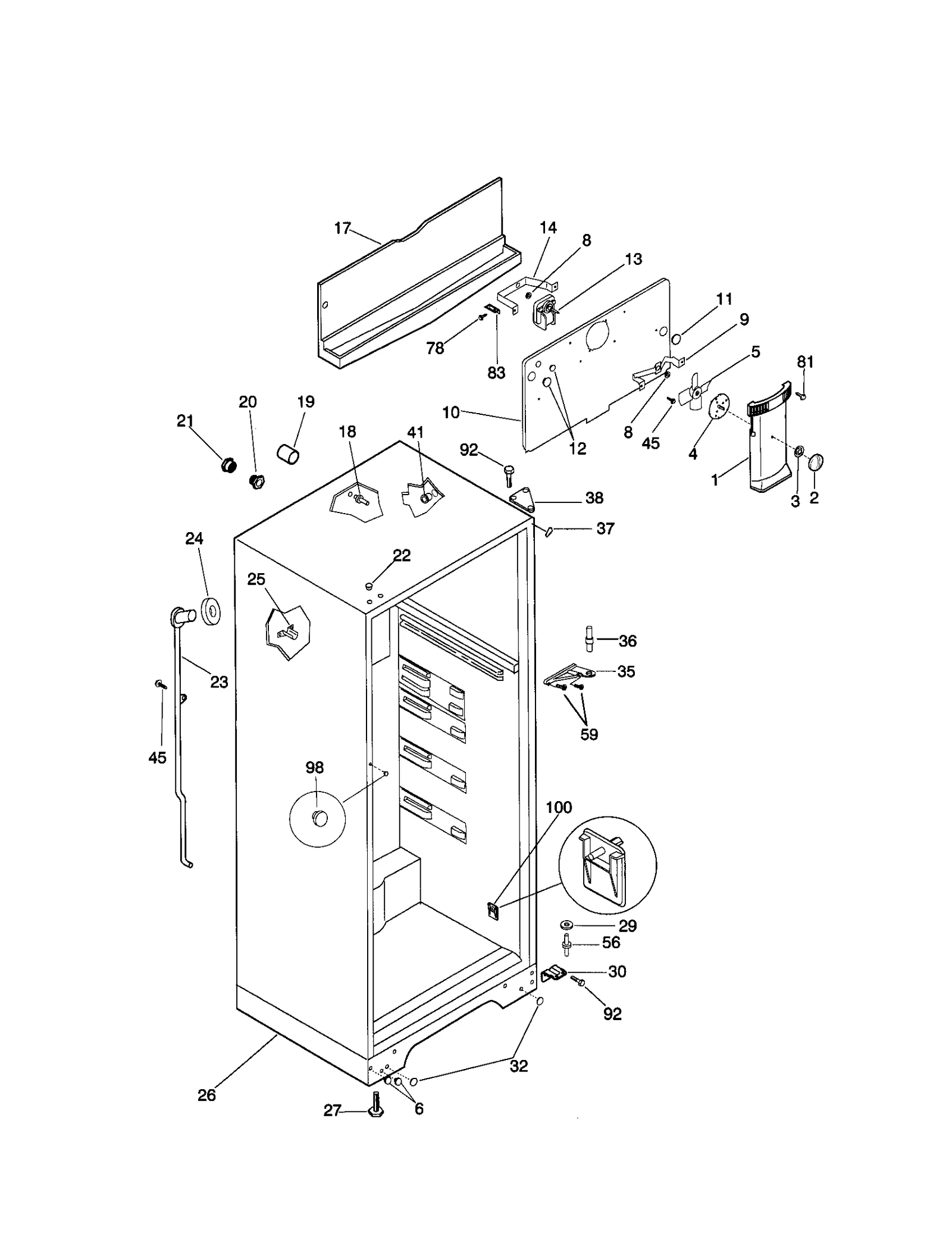 Lower Hinge Bracket