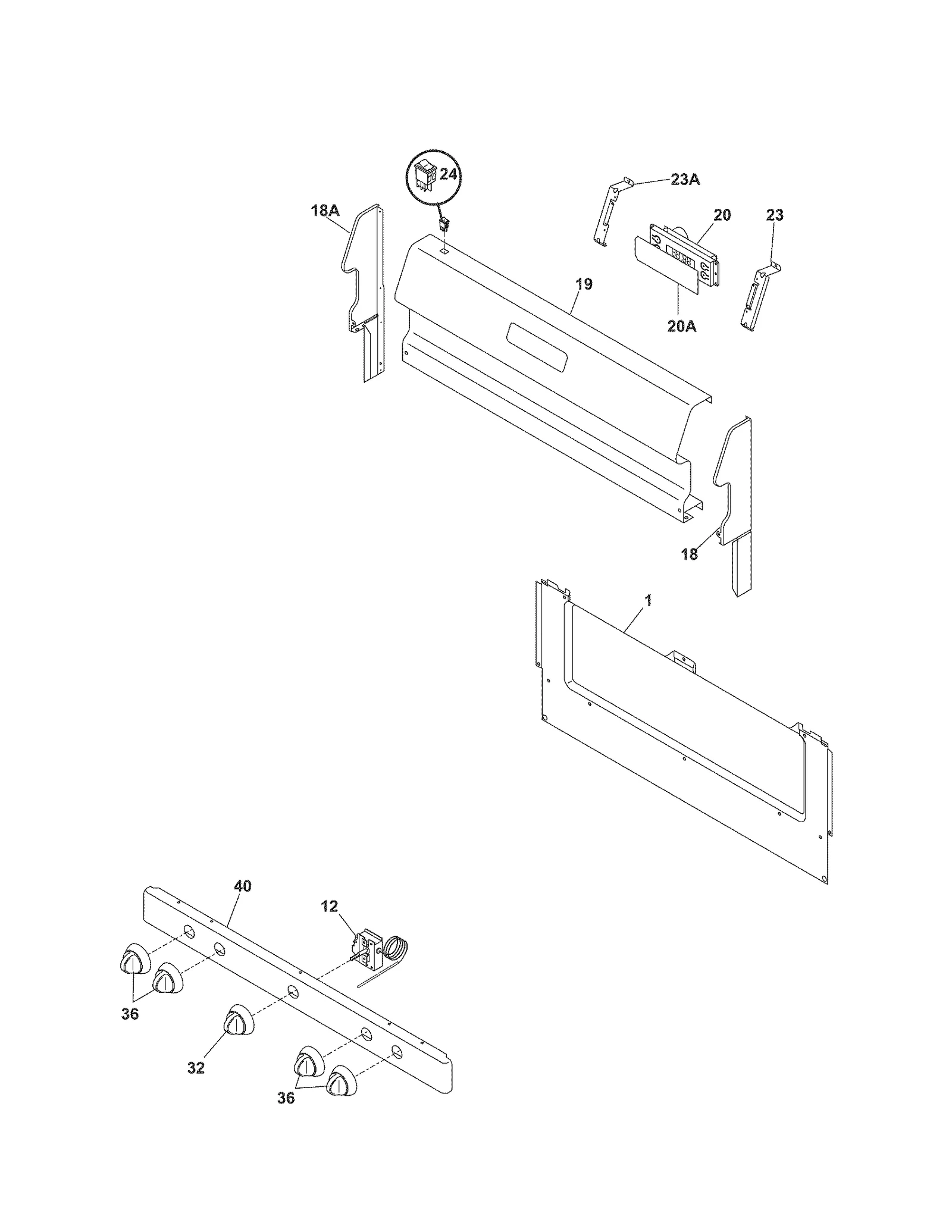 Repair Parts List
