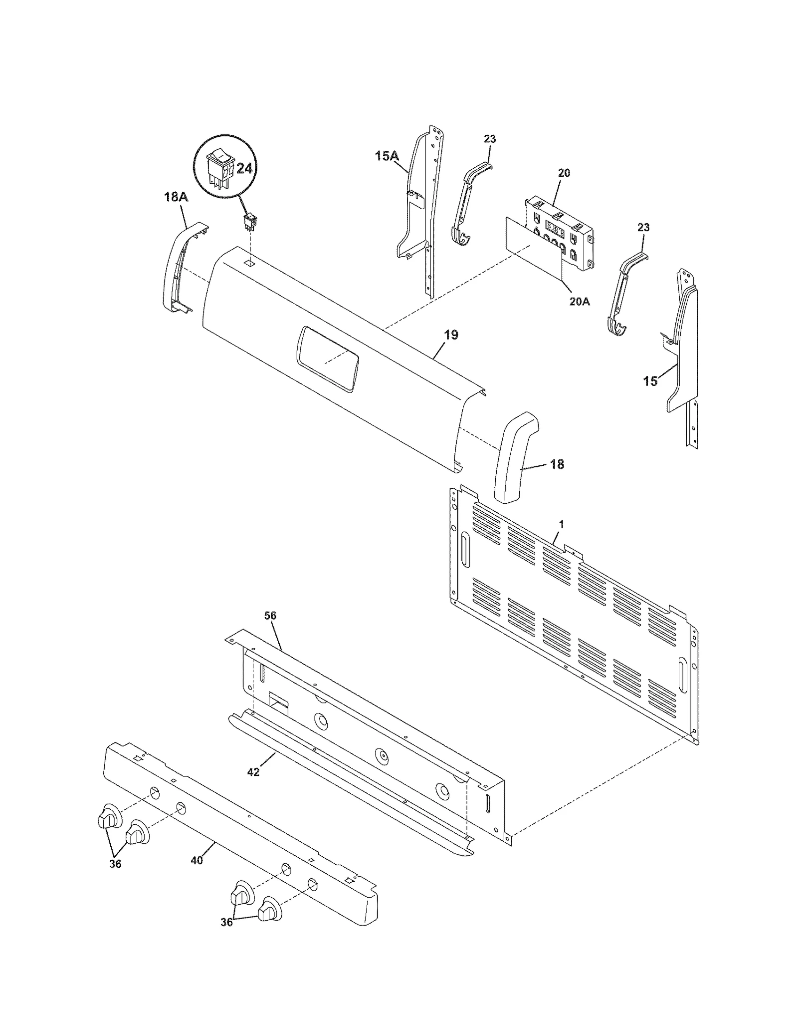 Repair Parts List
