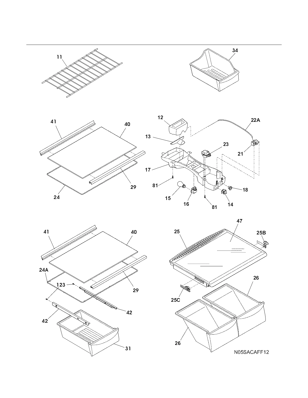 Repair Parts List