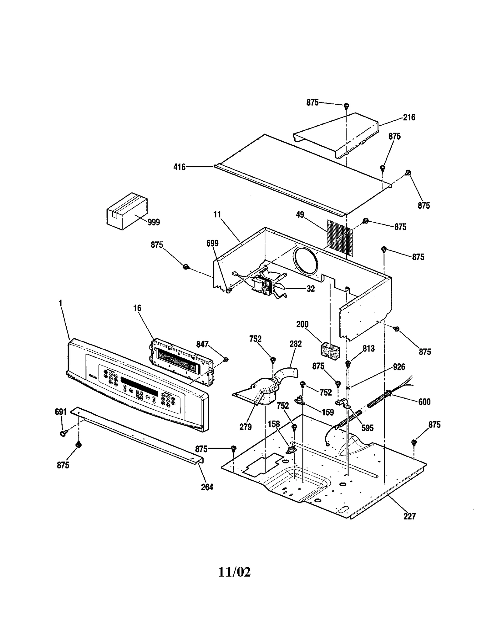 Control Panel Assembly
