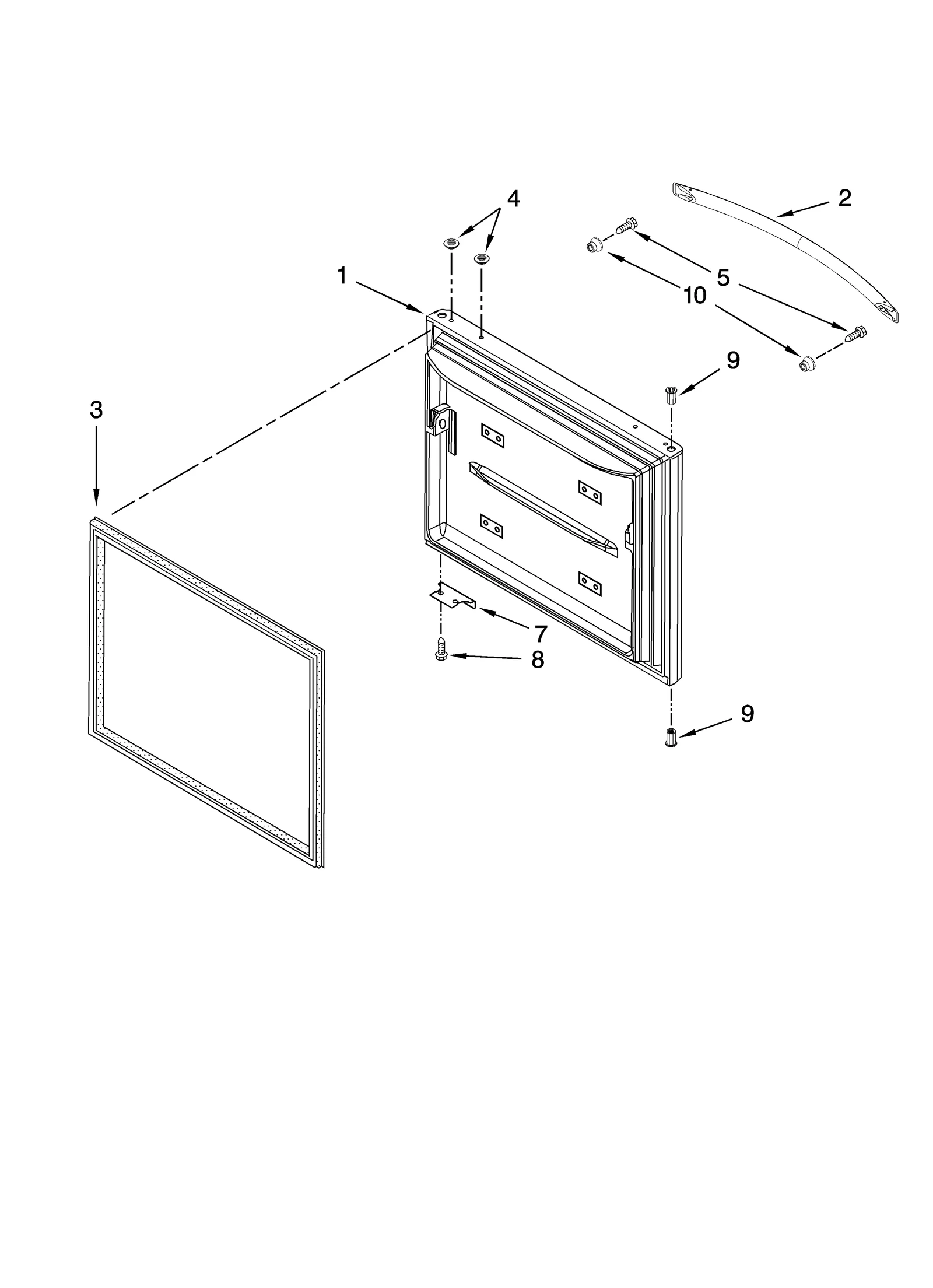 Door FIP Black