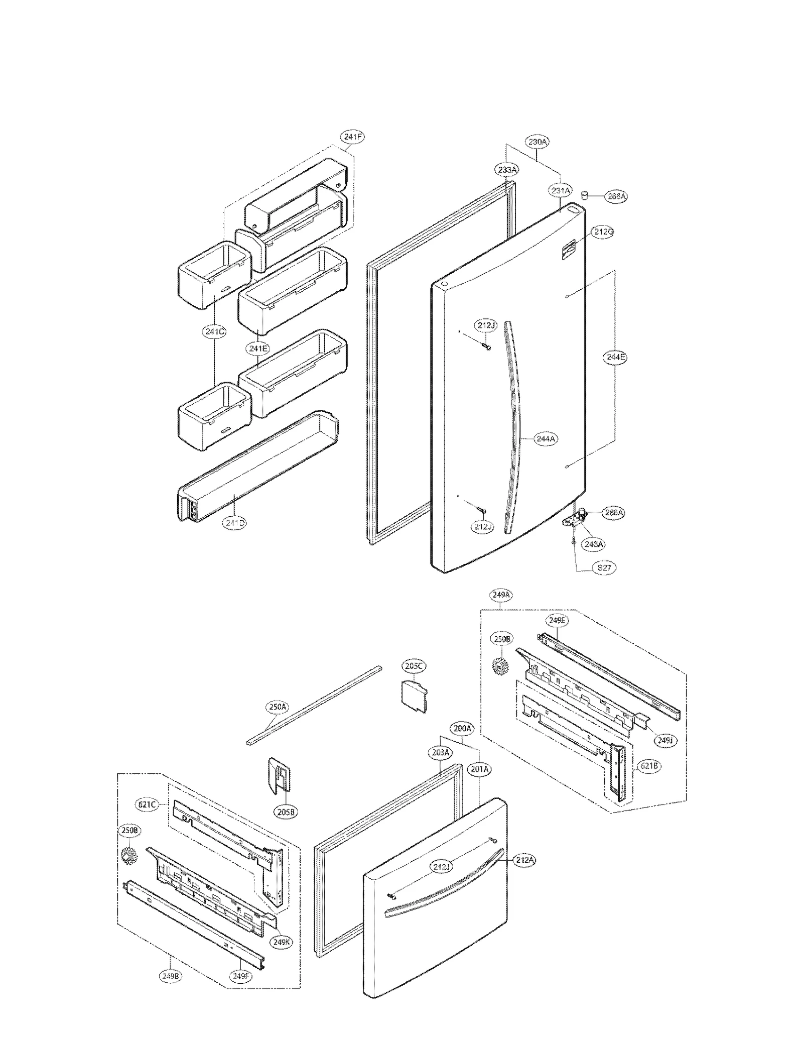 Door Foam Assembly