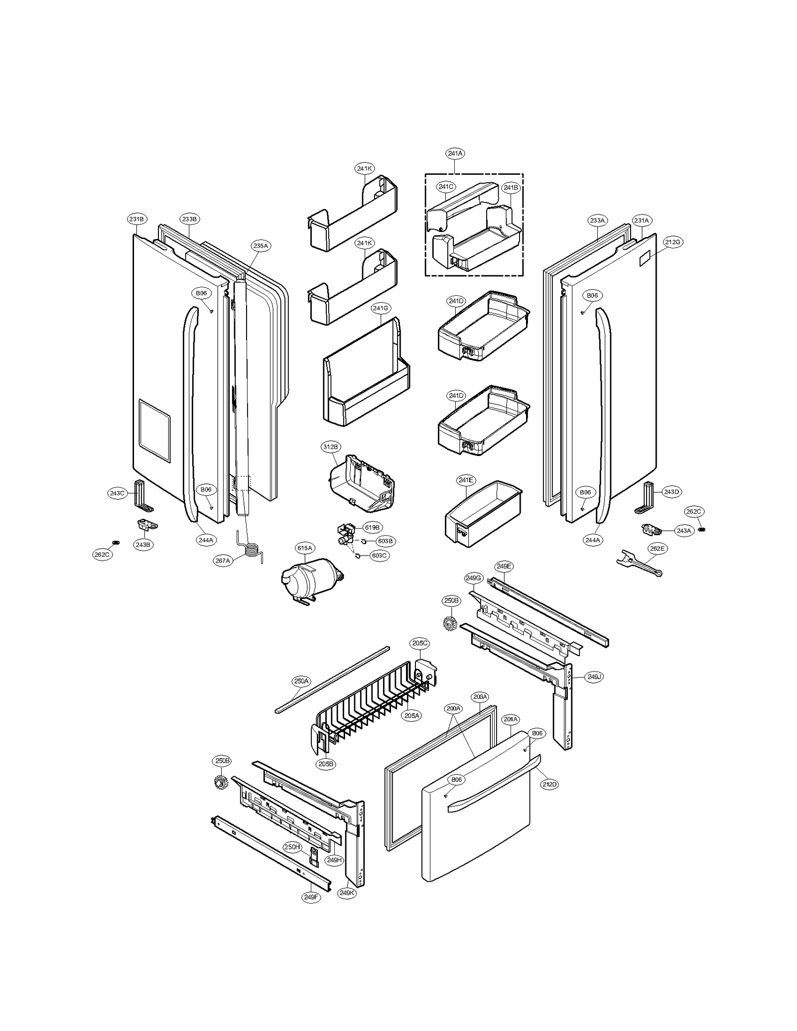 Door Foam Assembly