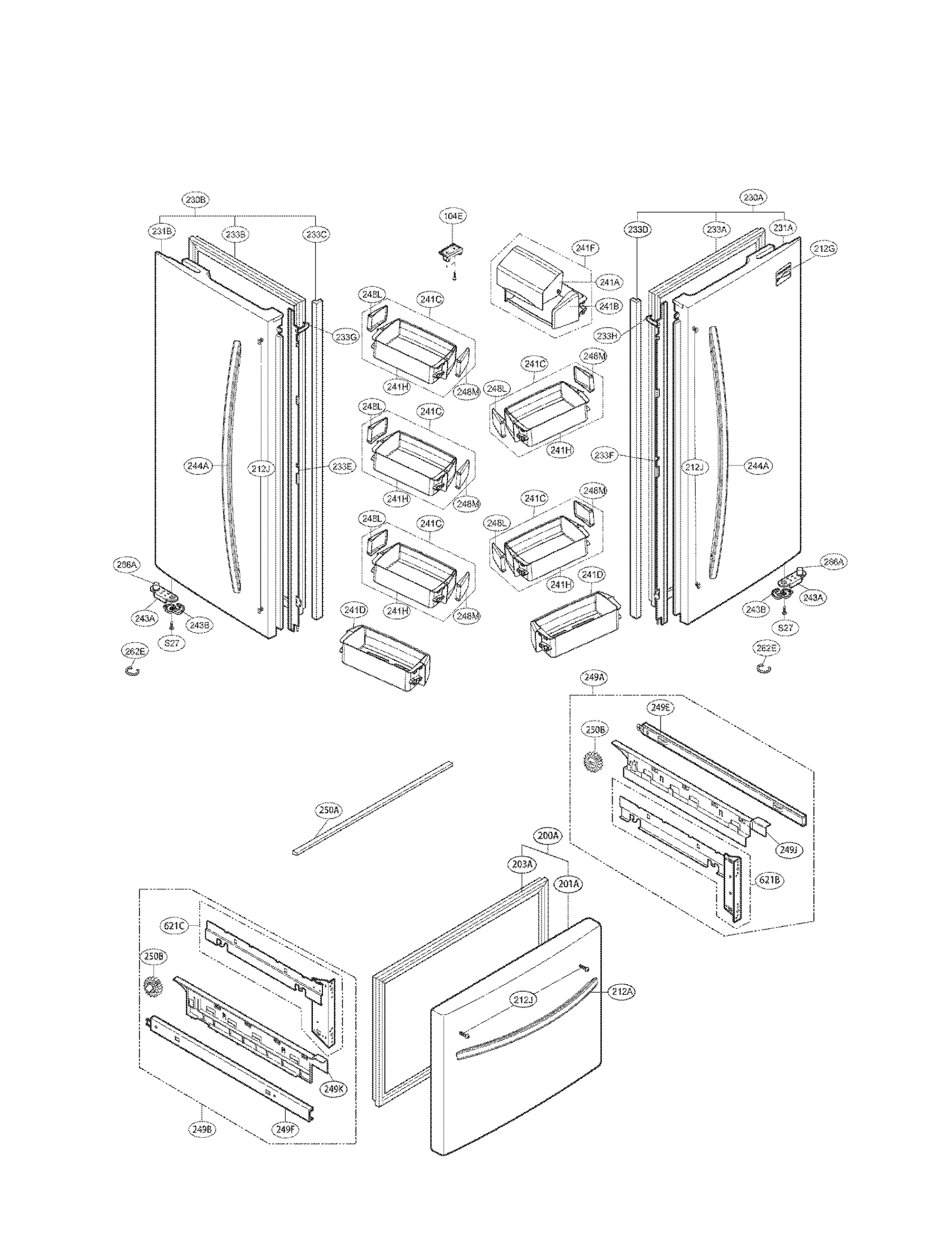 Door Foam Assembly