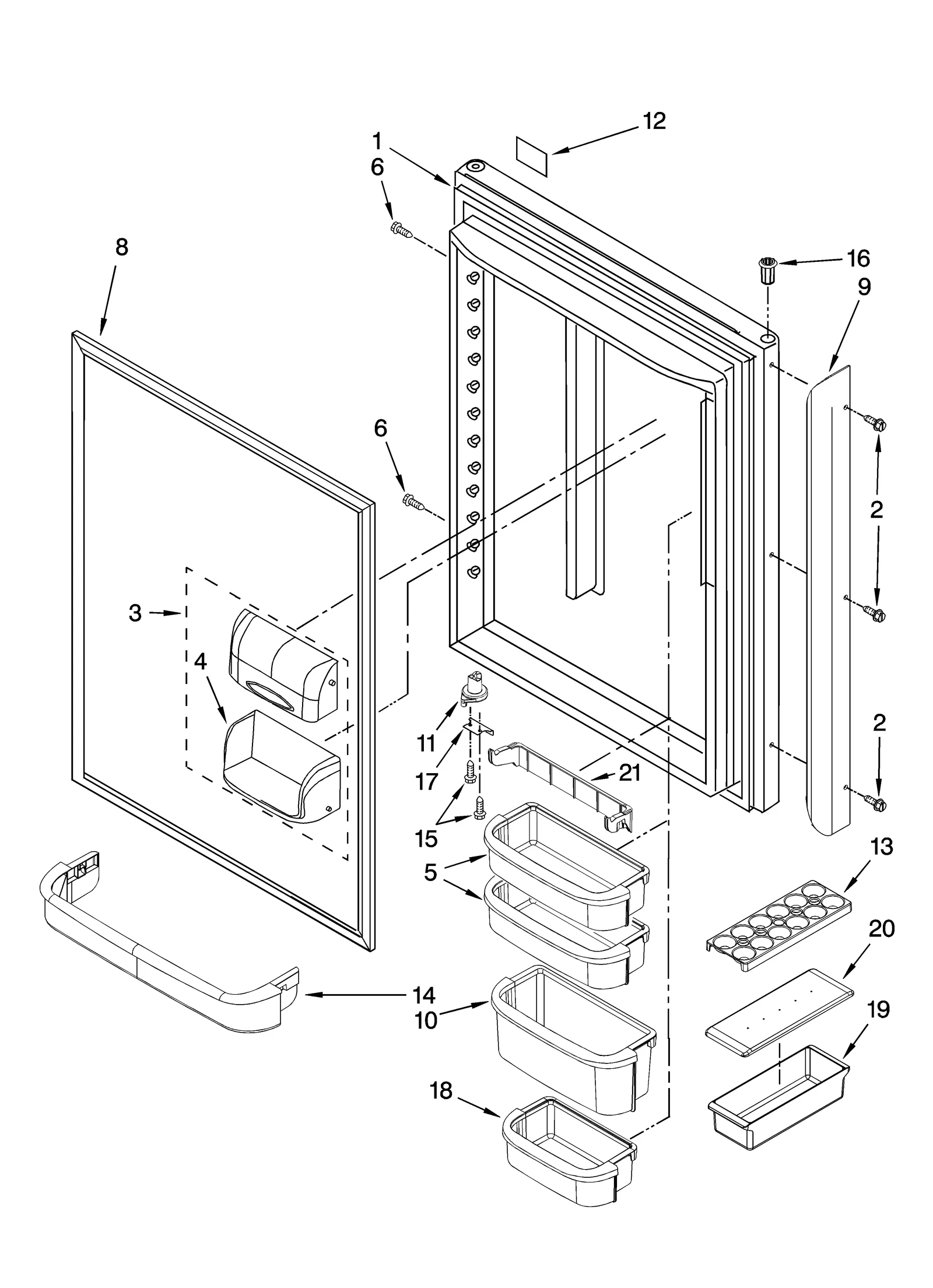 Door Foam Assembly