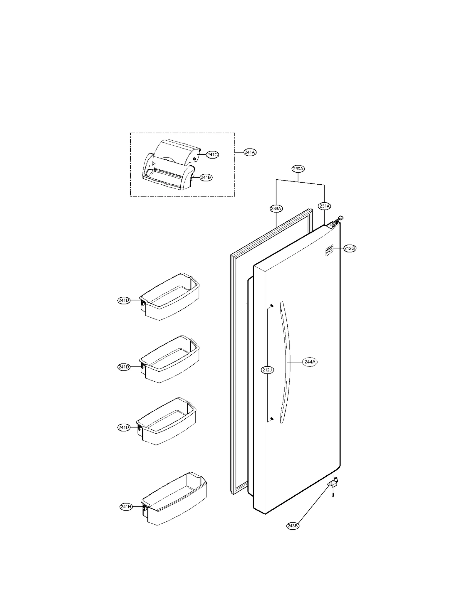 Semi Door Assembly