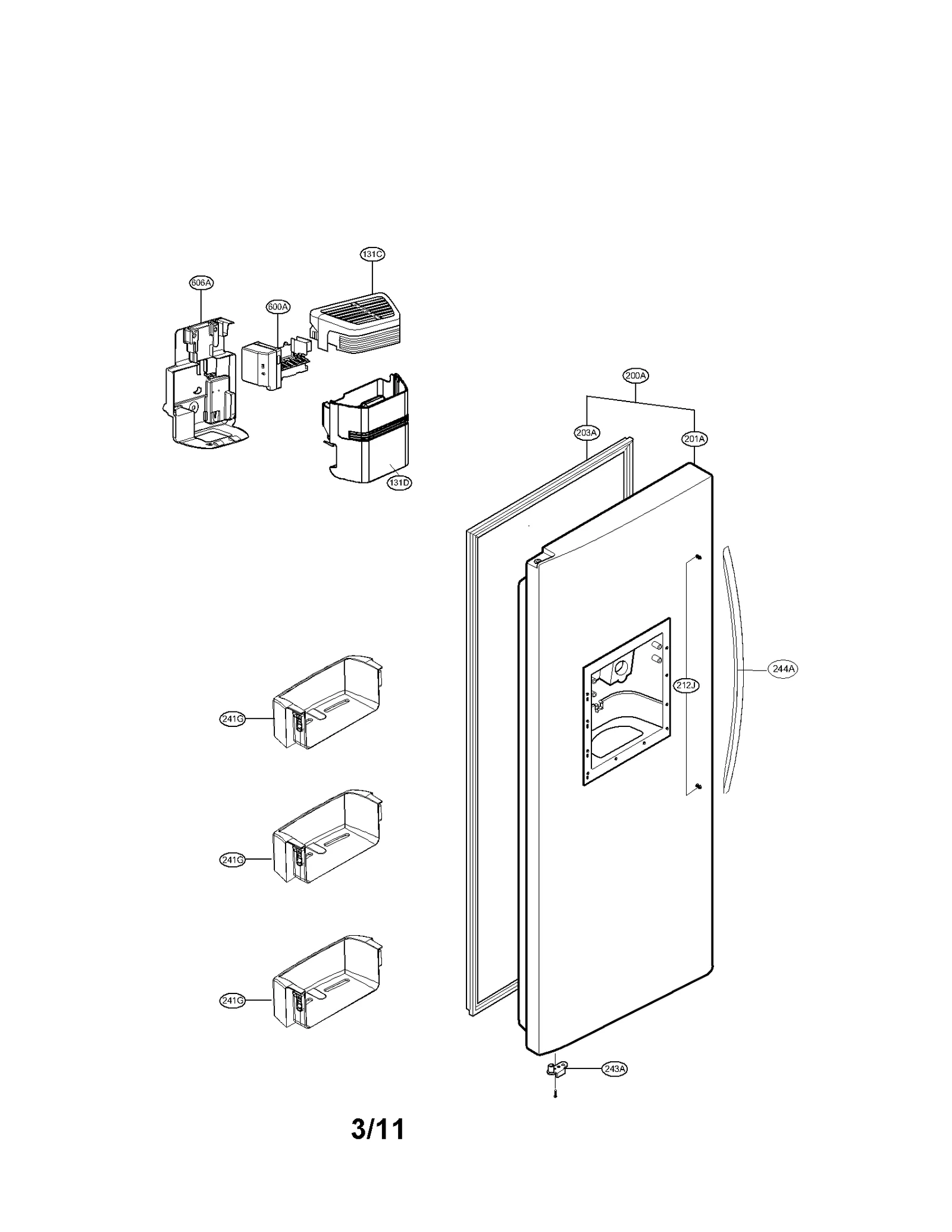 Semi Door Assembly
