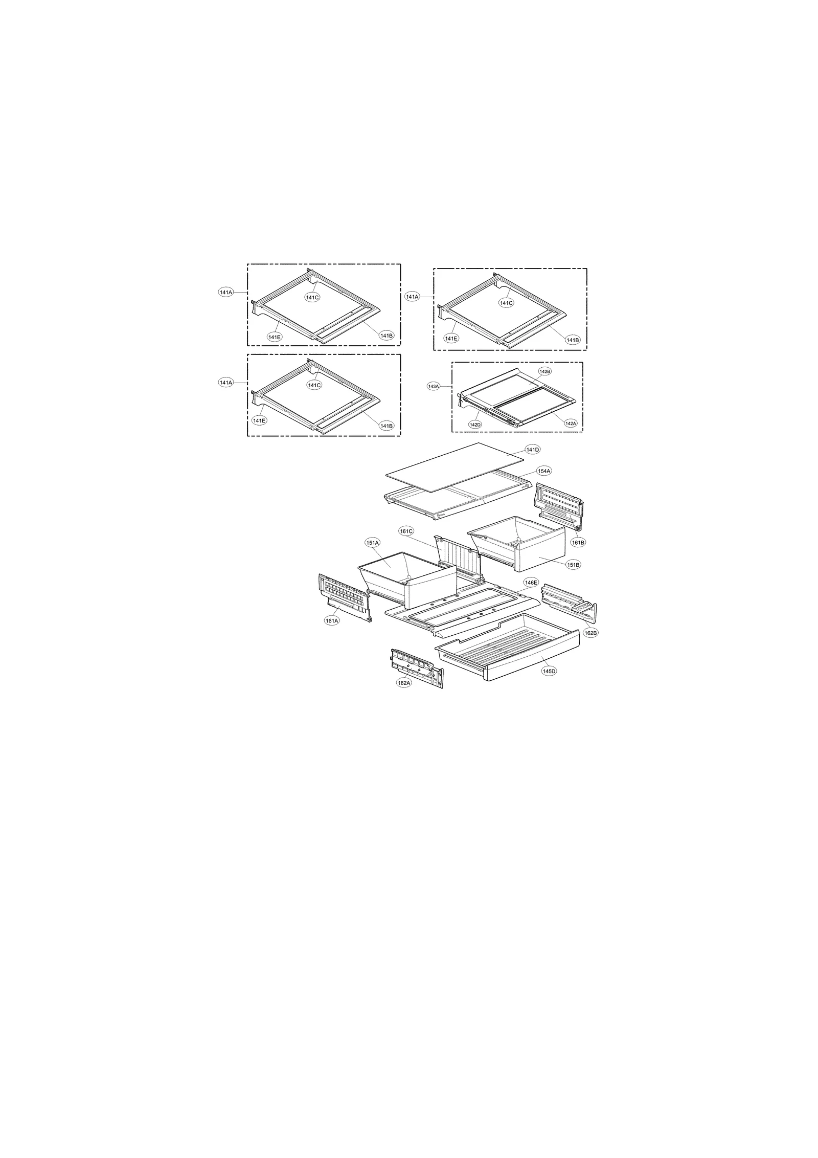 Net Shelf Assembly
