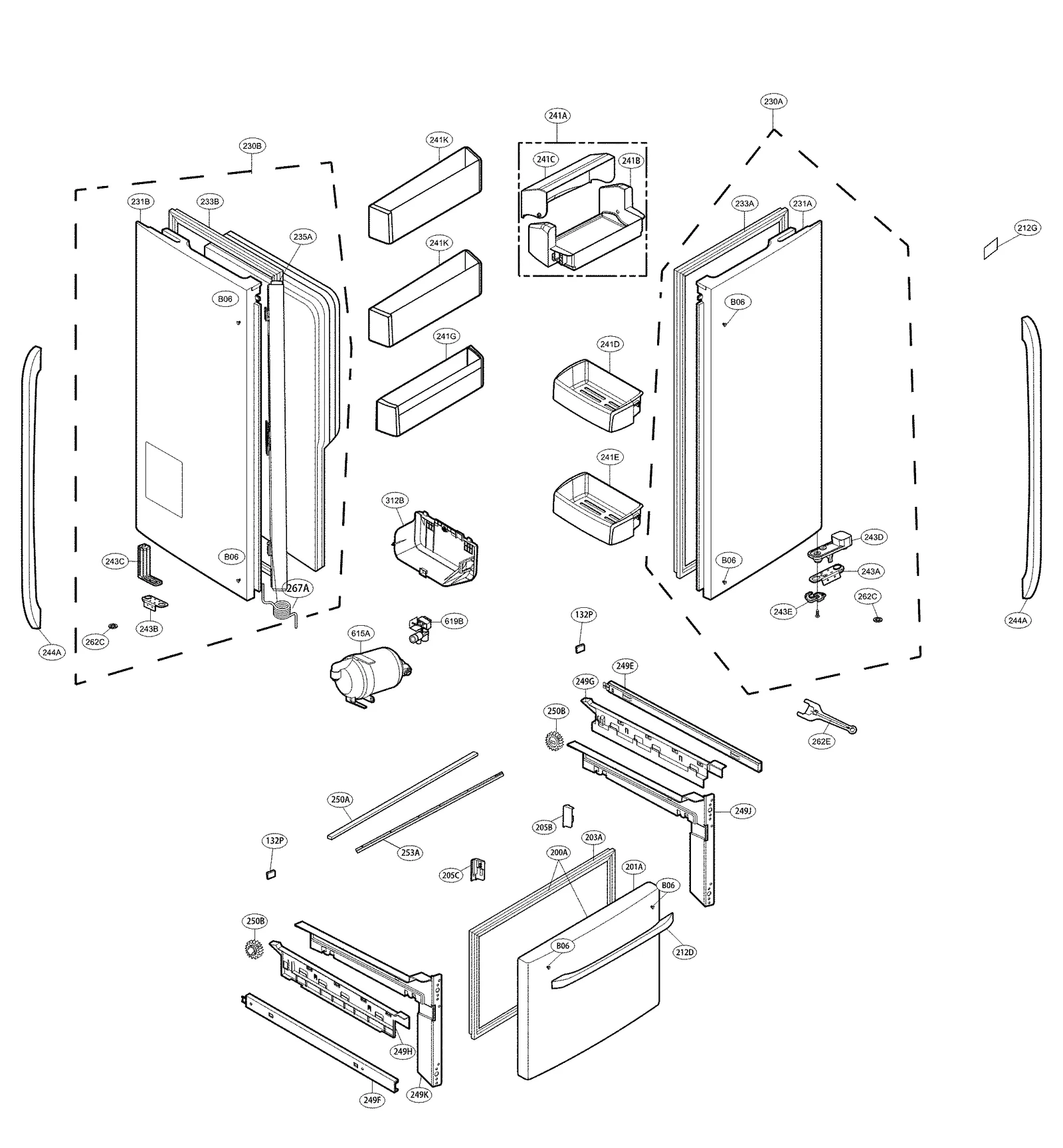 Door Foam Assembly
