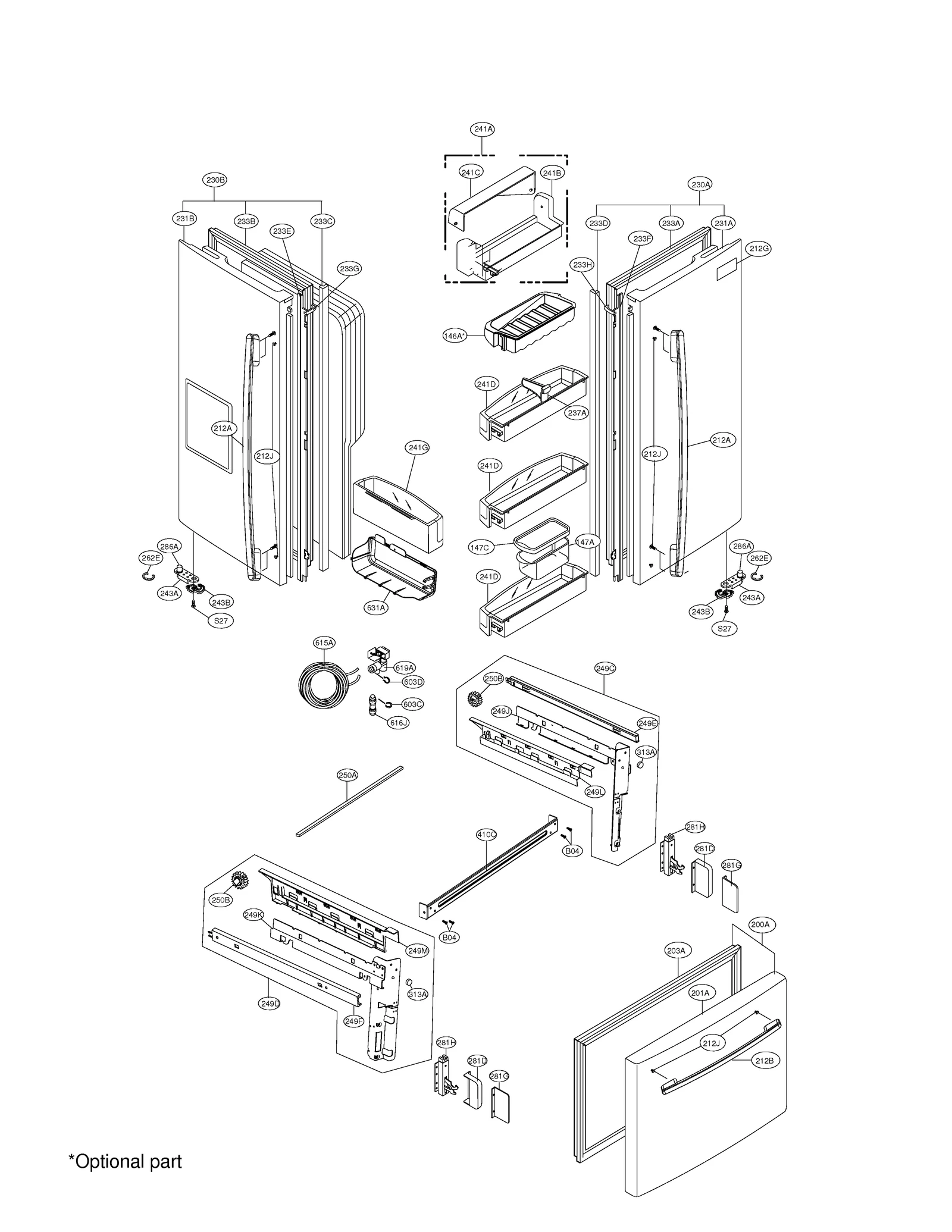 Door Foam Assembly