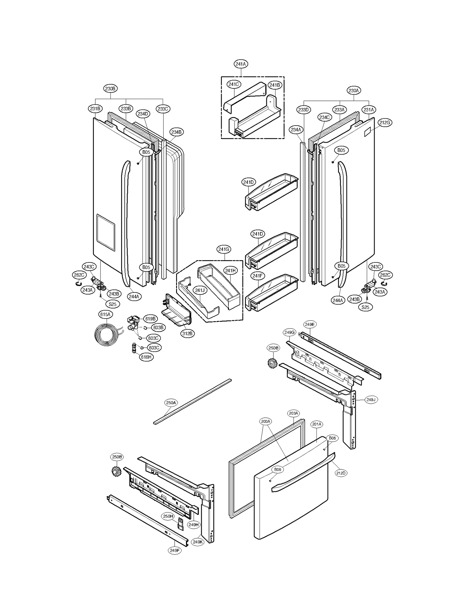 Door Foam Assembly