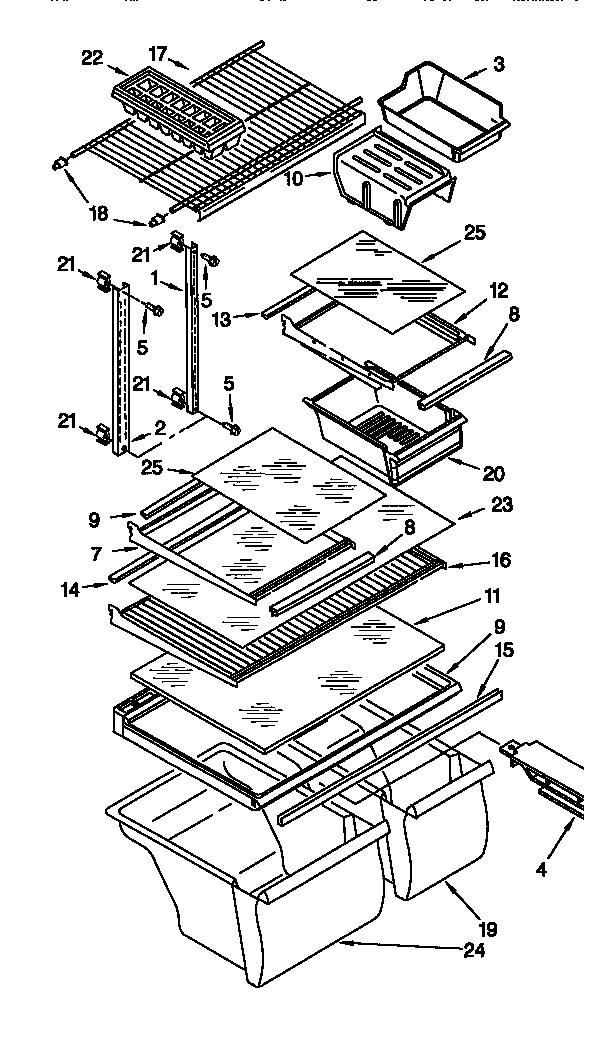 Cantilever Shelf