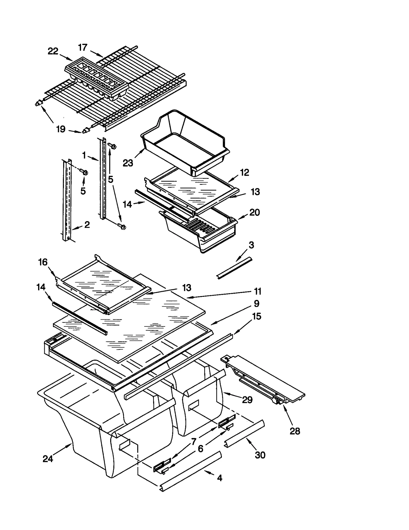 Cantilever Shelf