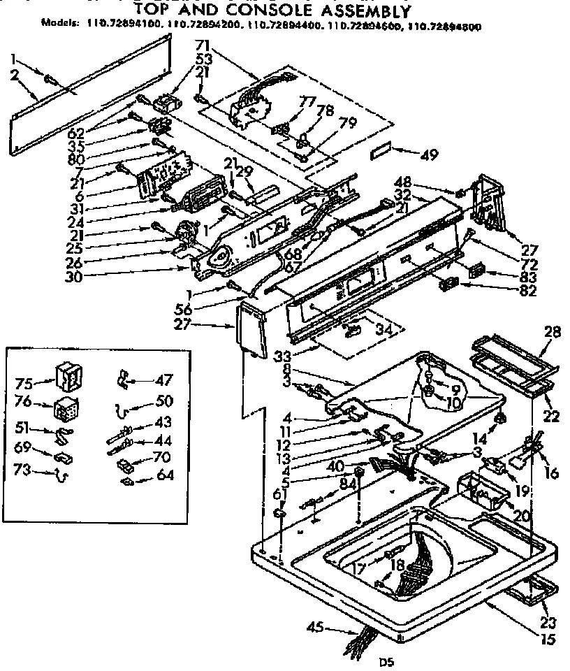 Washing Machine Switch