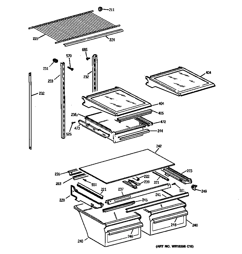 Shelf Track