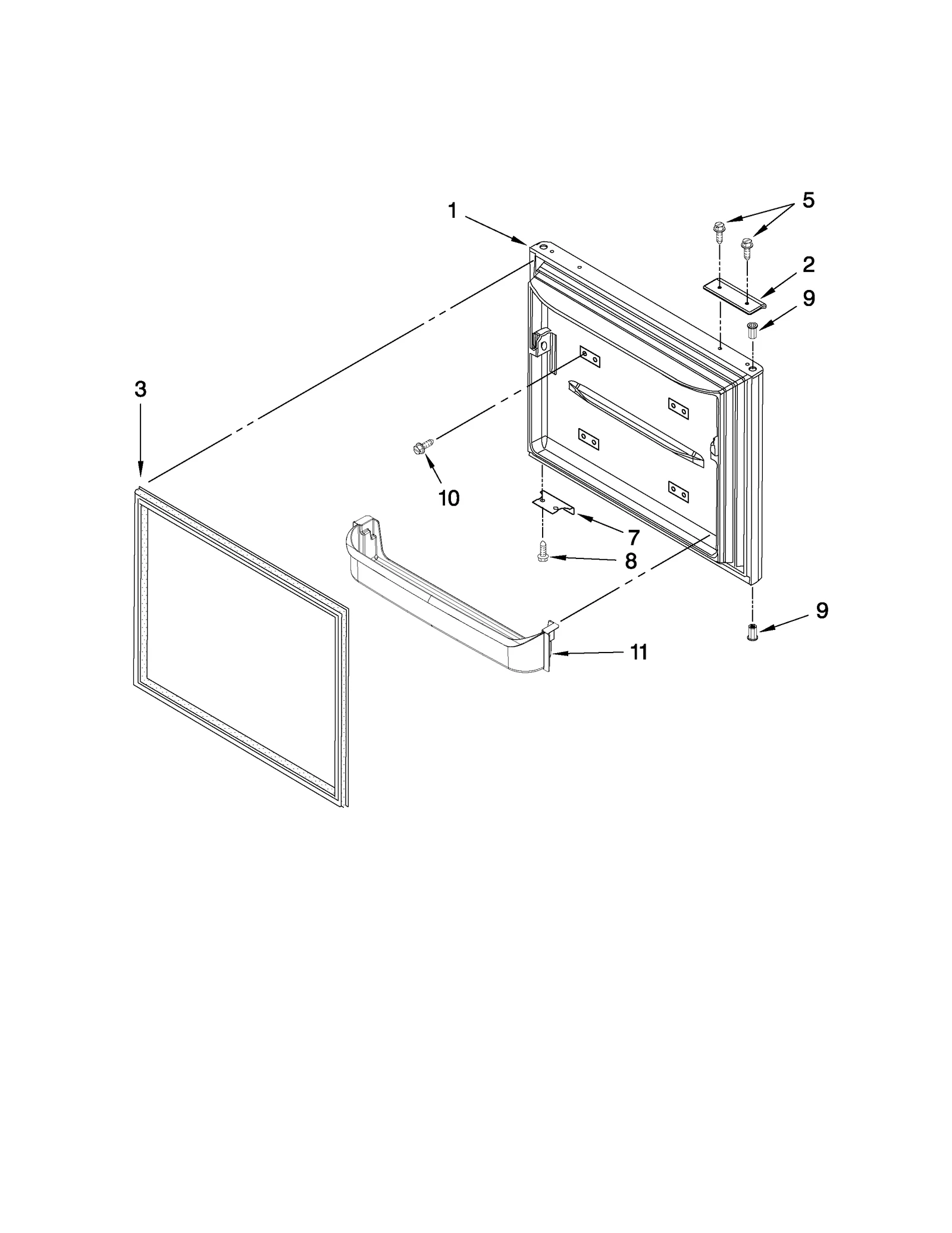Door FIP Black