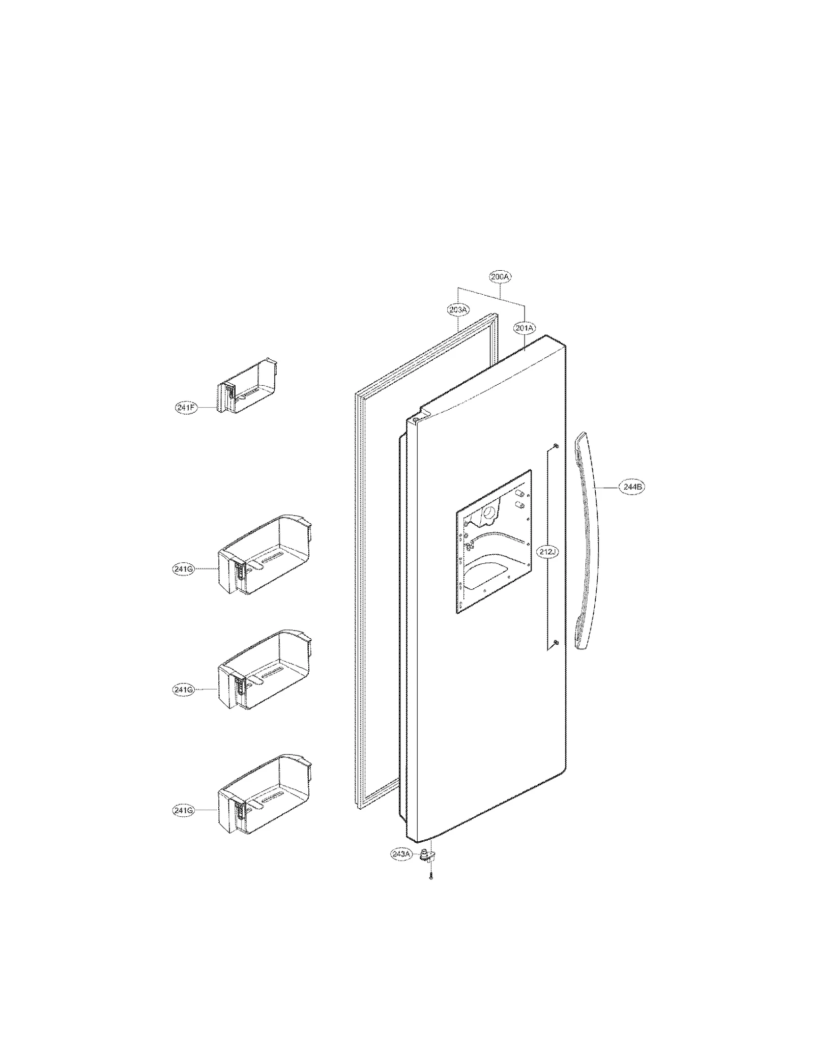 Door Foam Assembly