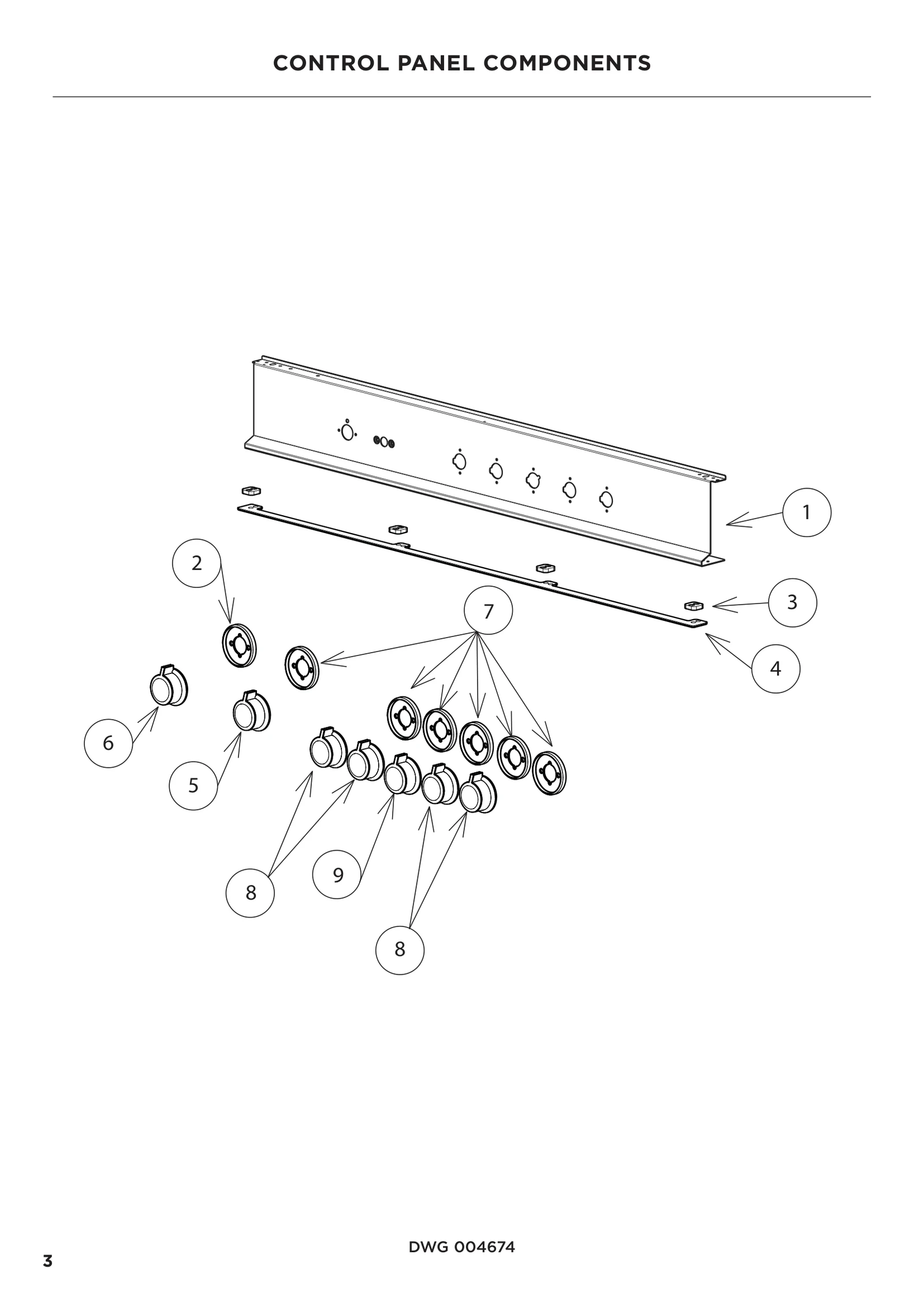 Gas Oven Classic Dial Assembly