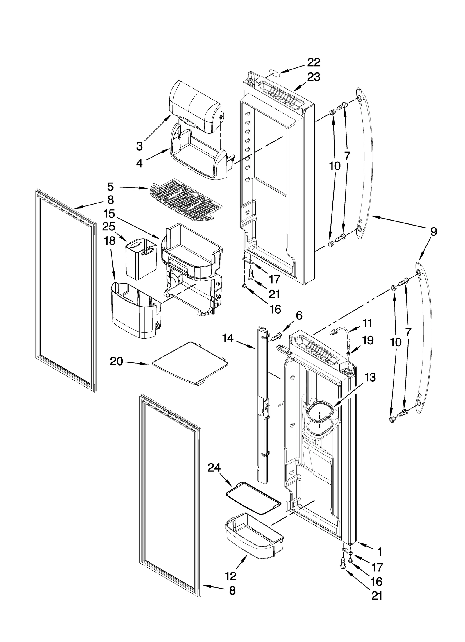 Door FIP Black