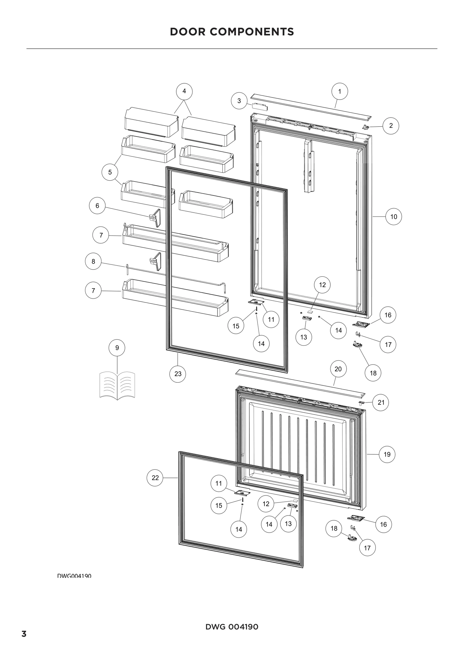 Left Hinge Base Bracket