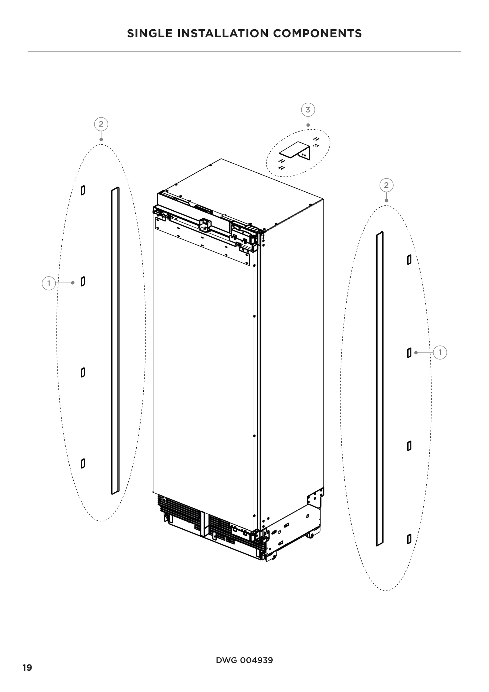 Alcove Side Trim Assembly