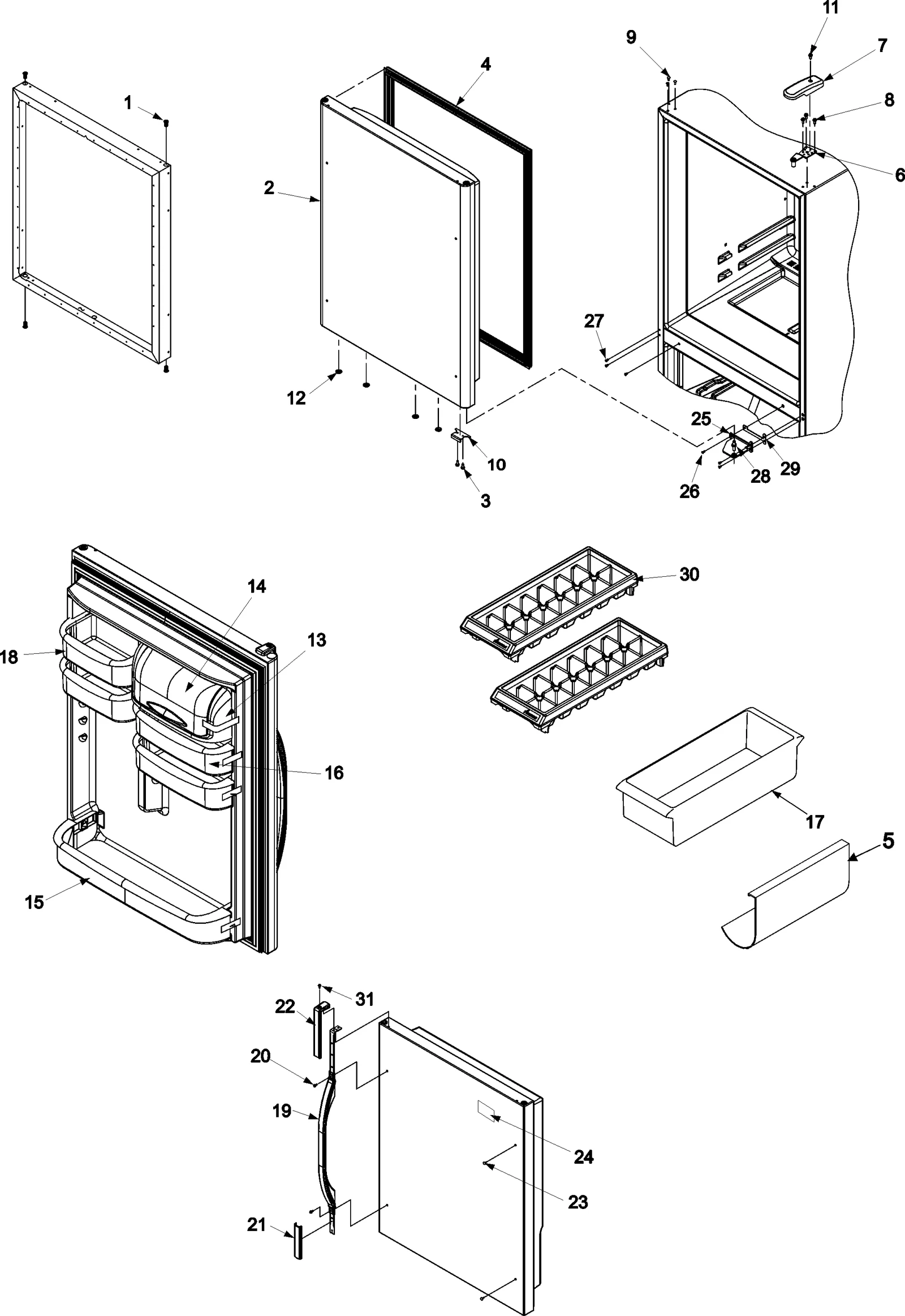 Door FIP Stainless Steel