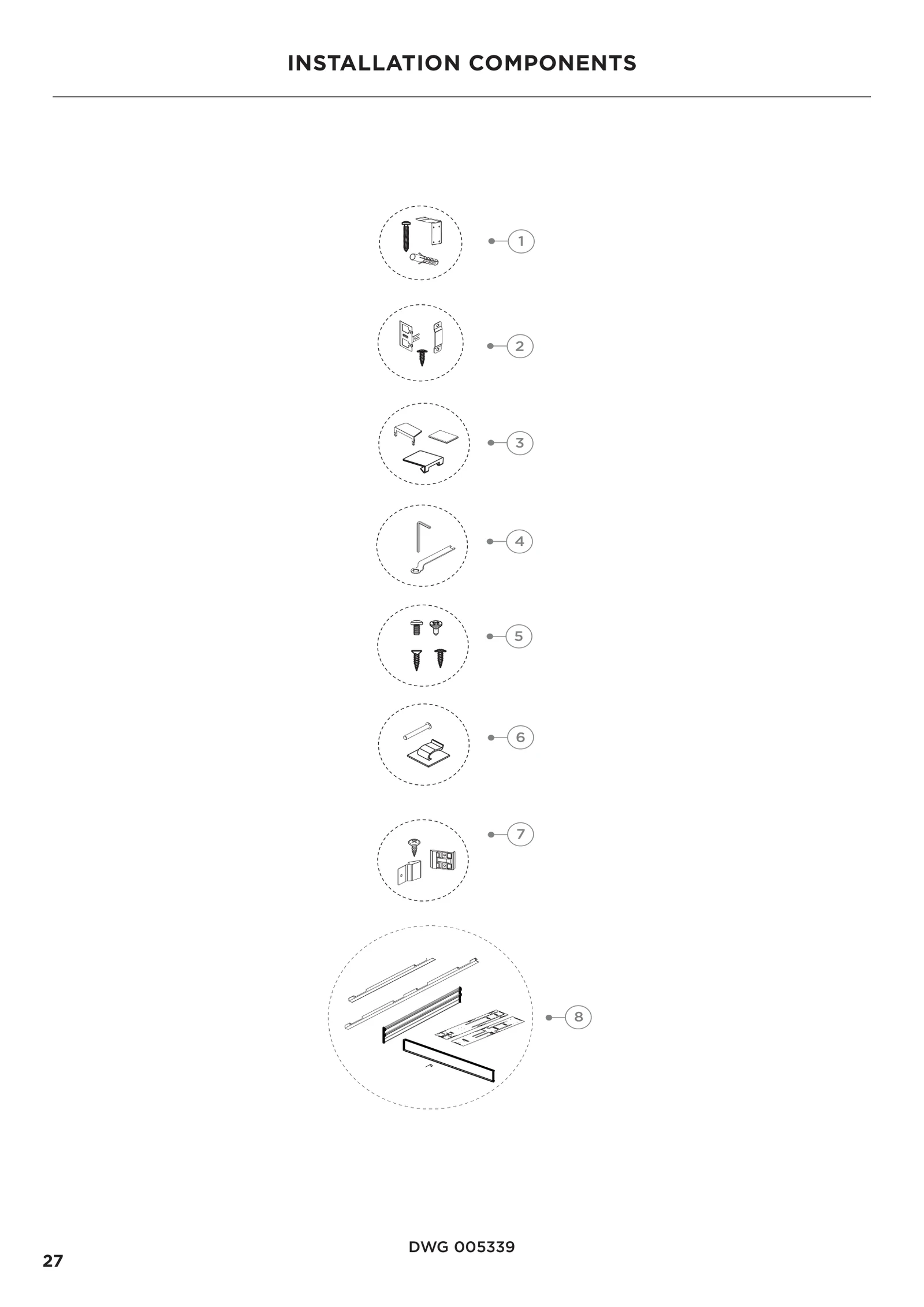Kit Miscellaneous Fasteners Asi K08