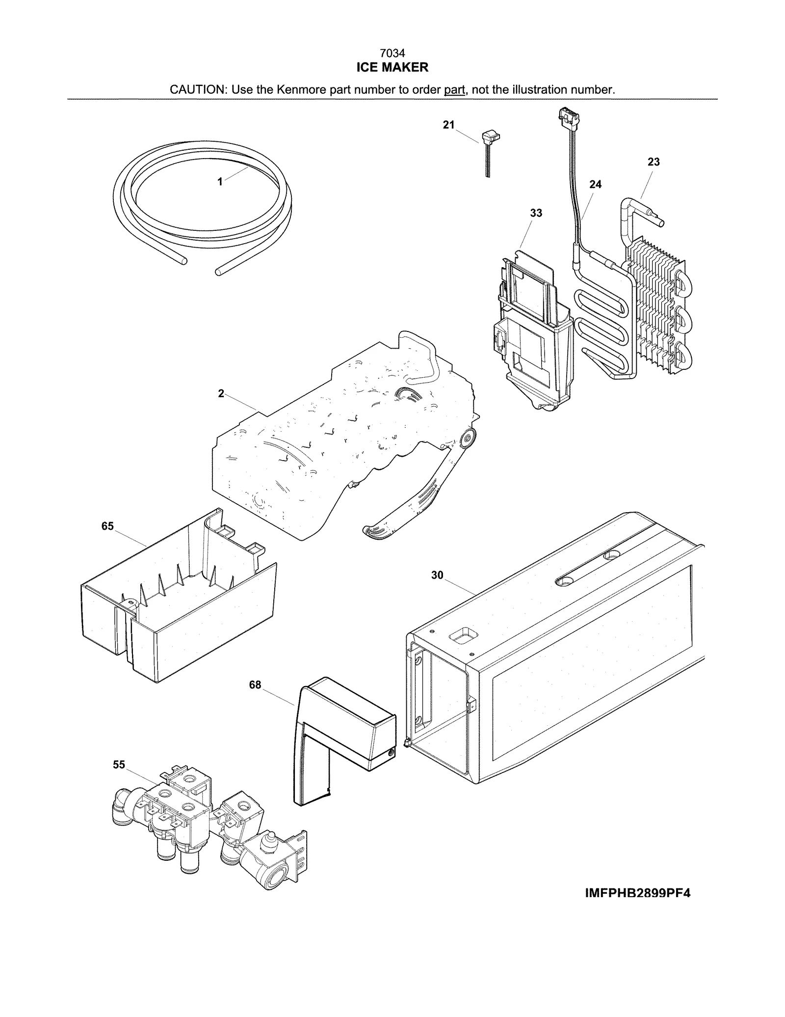 Water Inlet Tube