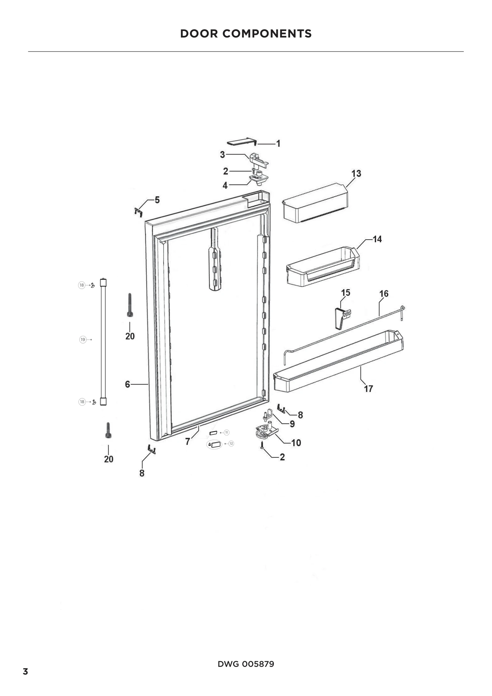 Pro Rd Handle Assembly RF170W