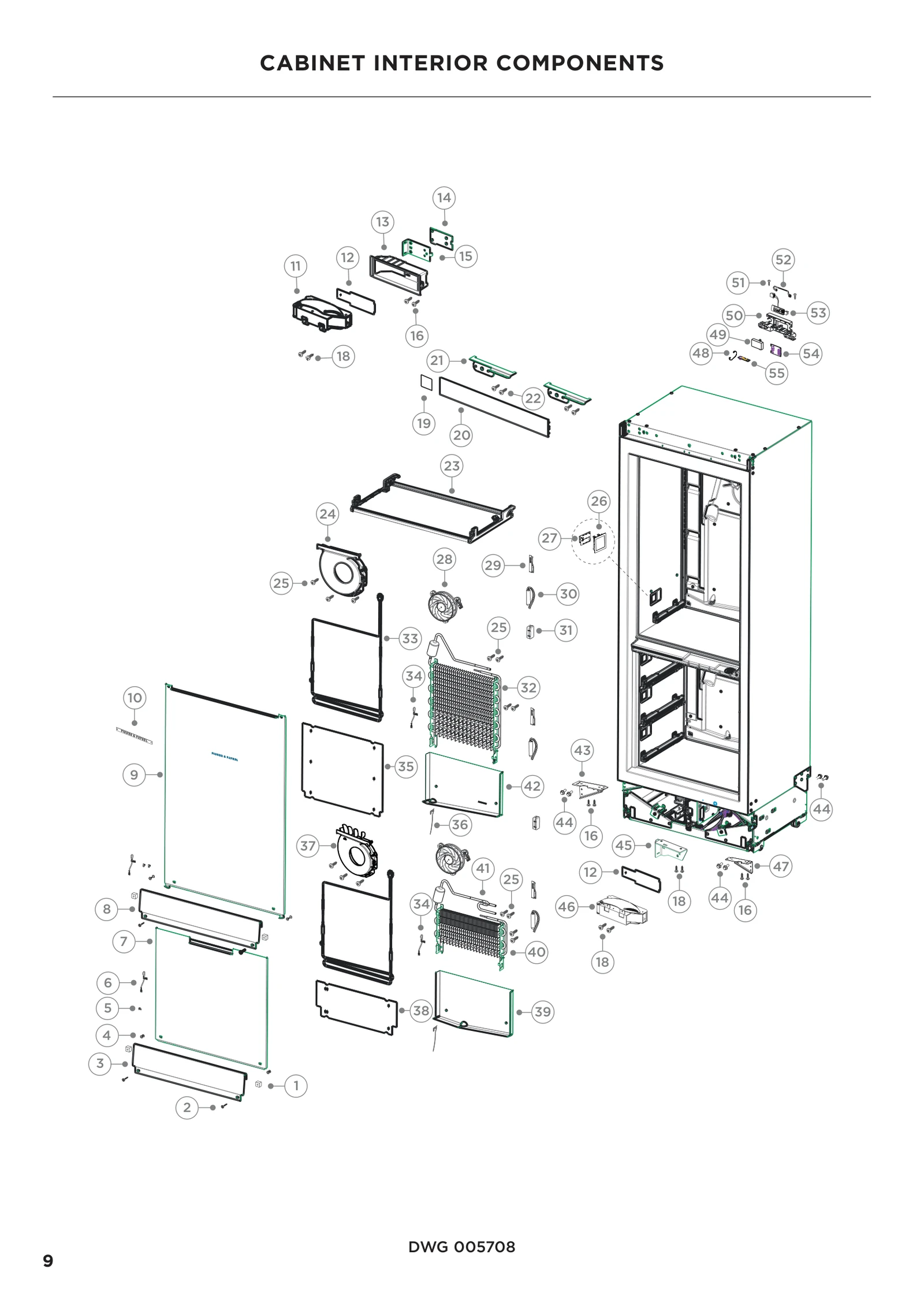Ceiling Light Assembly Panel Rs24