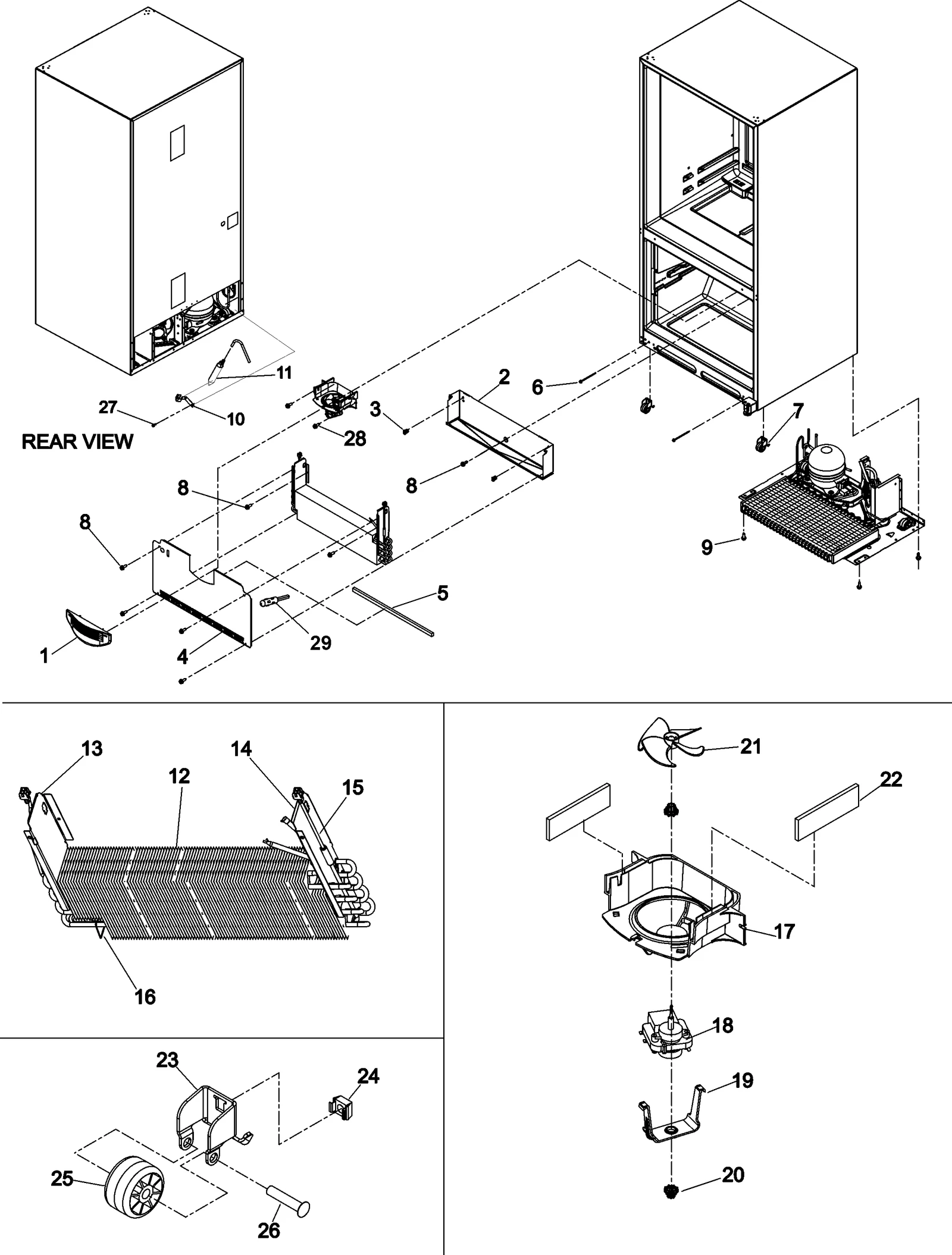 Evaporator Shroud