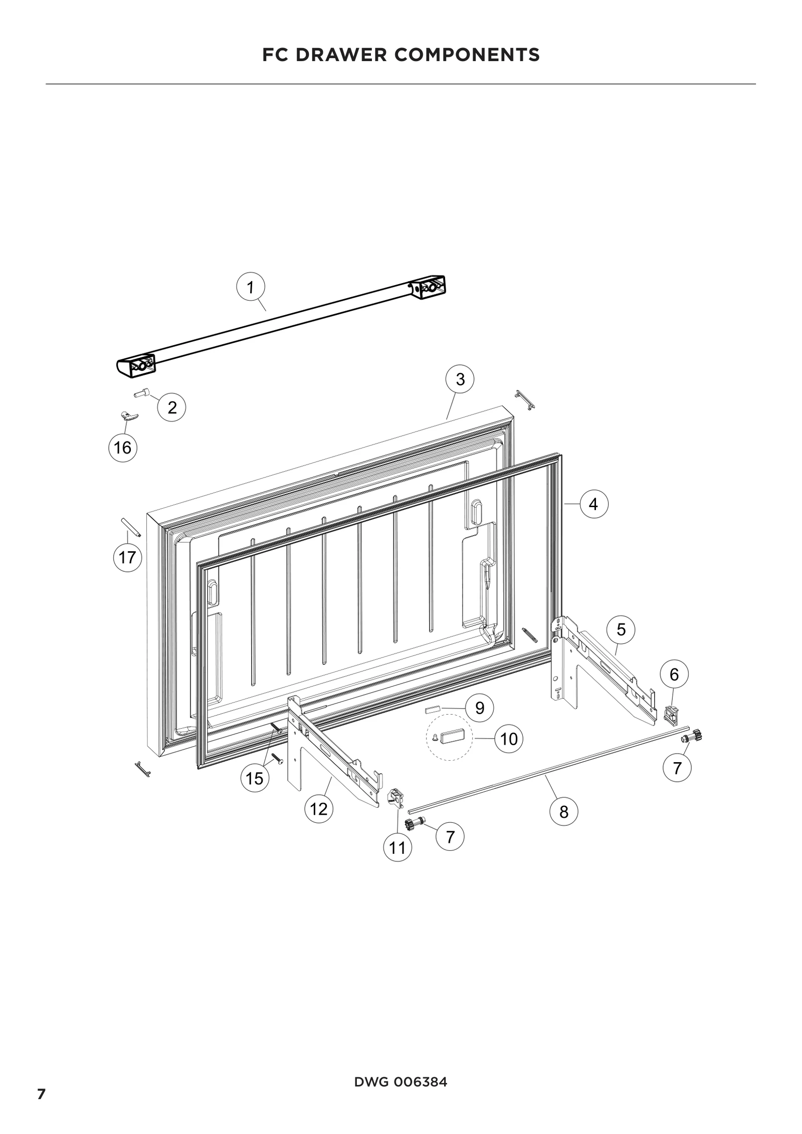 Handle Assembly Pro FC RF201 DCS