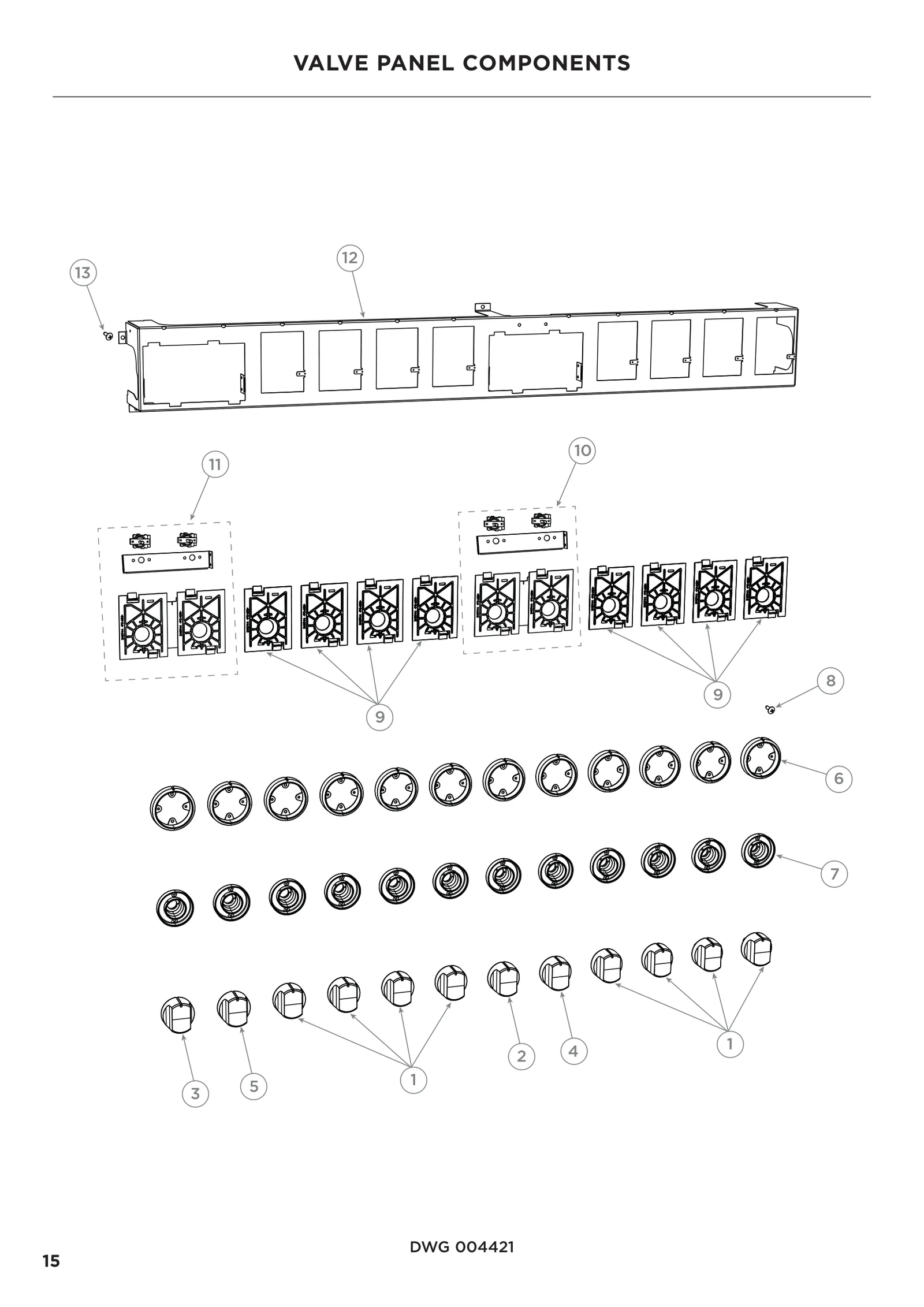 Selector Knob Assembly V2 - Red