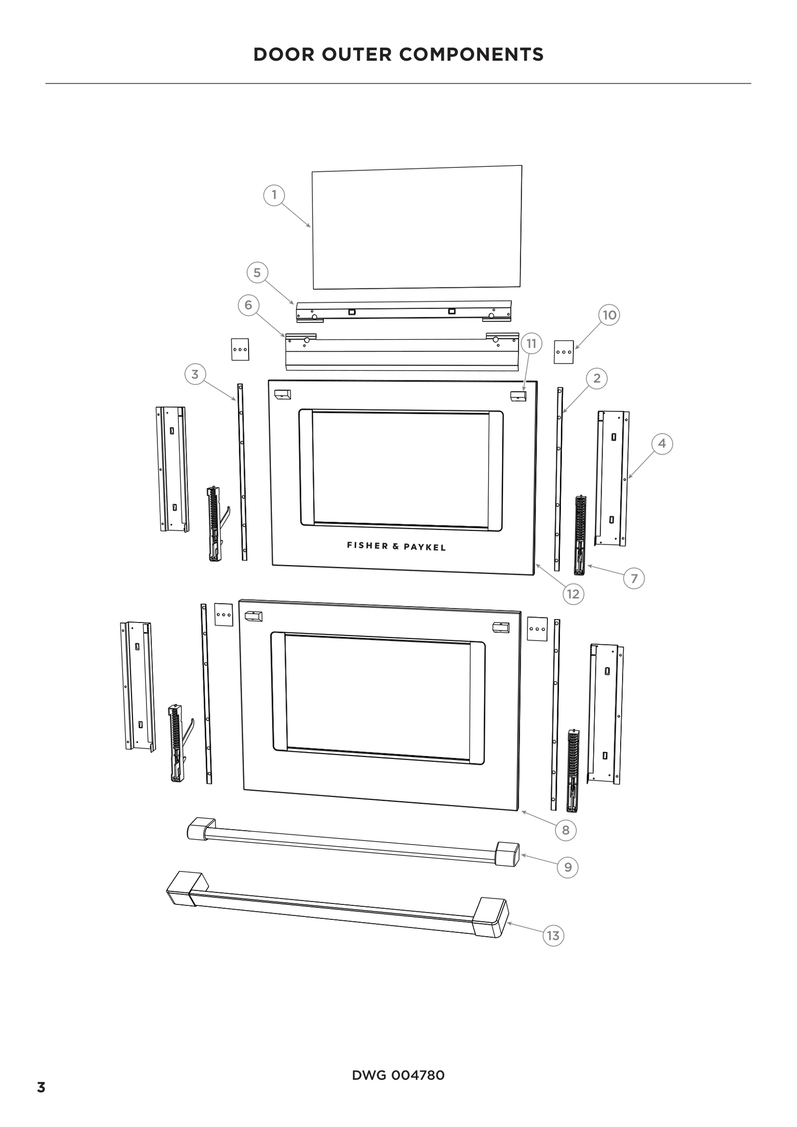 Right Door Trim