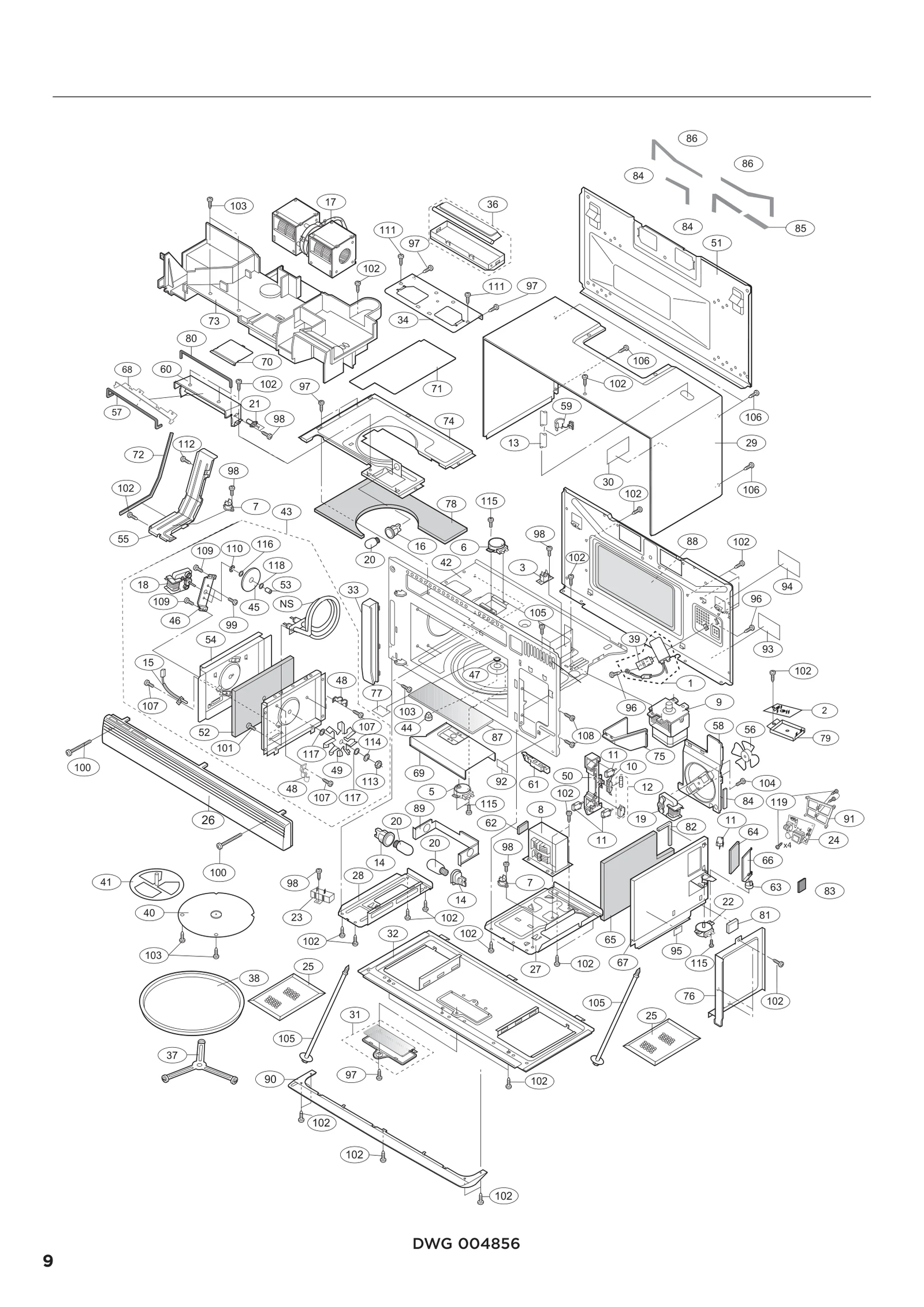Unit Mounting Screw