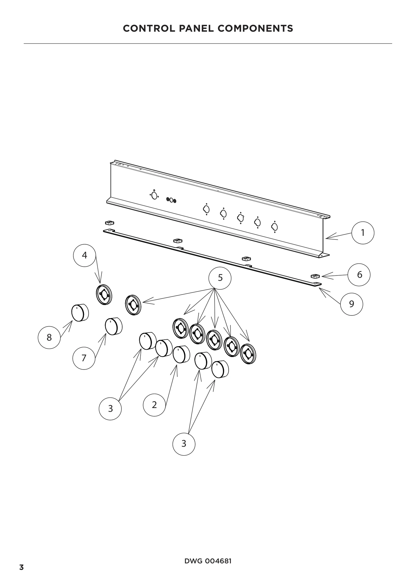 Gas Oven Dial Assembly