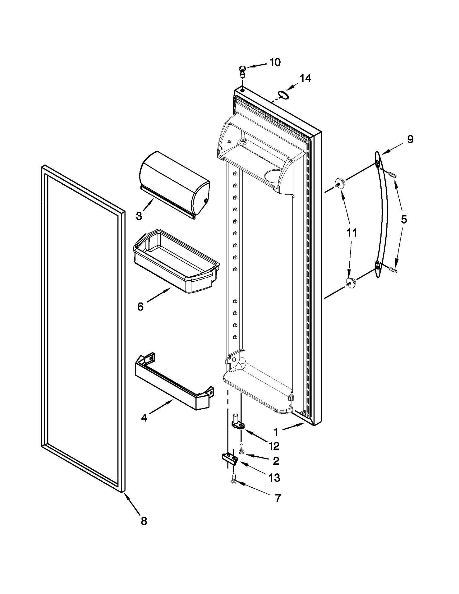 Door FIP White
