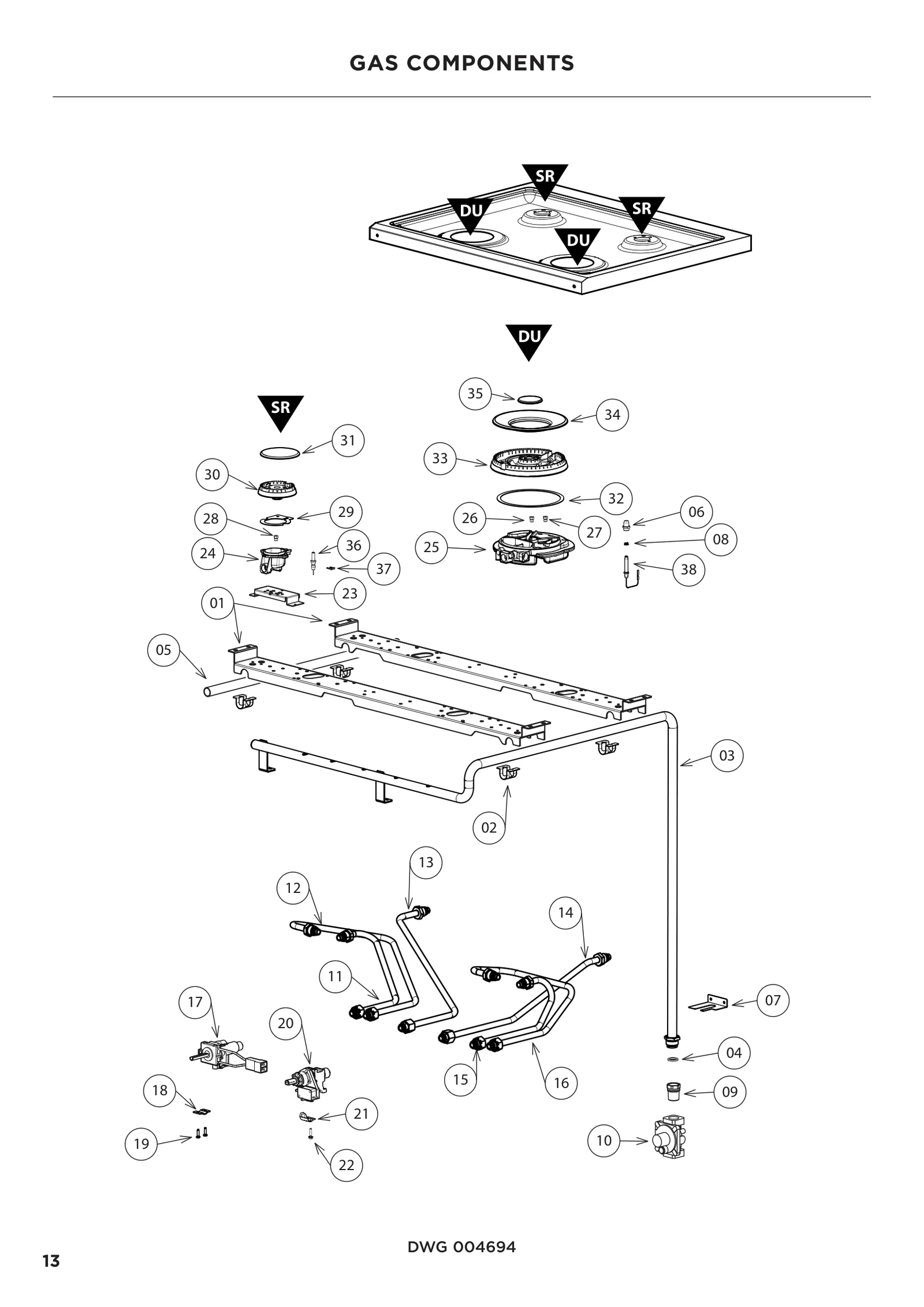 Support Burner