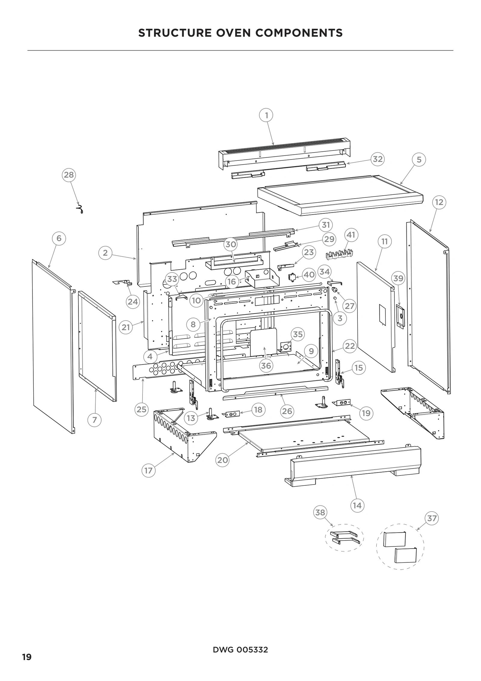 Oven Door Gasket