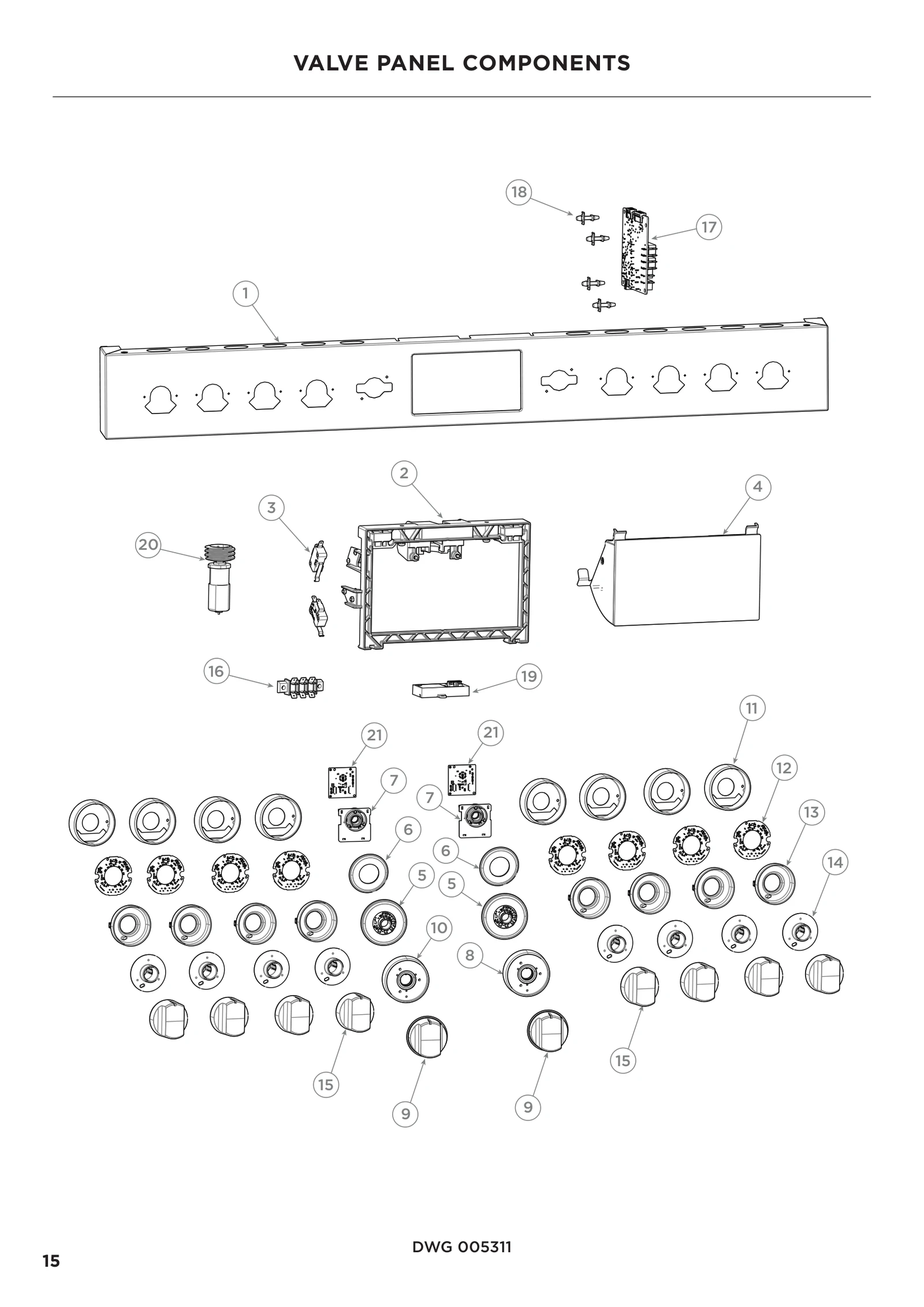 Panel Valve RHV484 RDV488