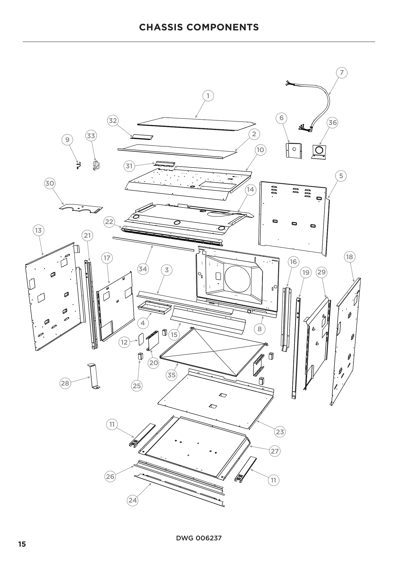 Hinge Cover Panel