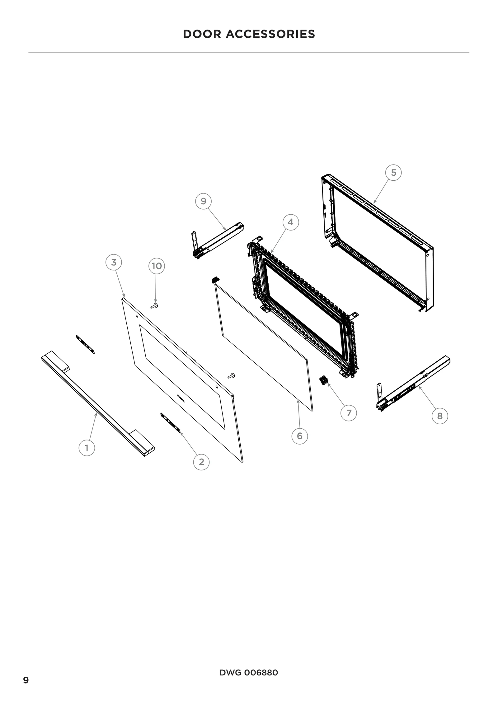 Fpa Door Glass