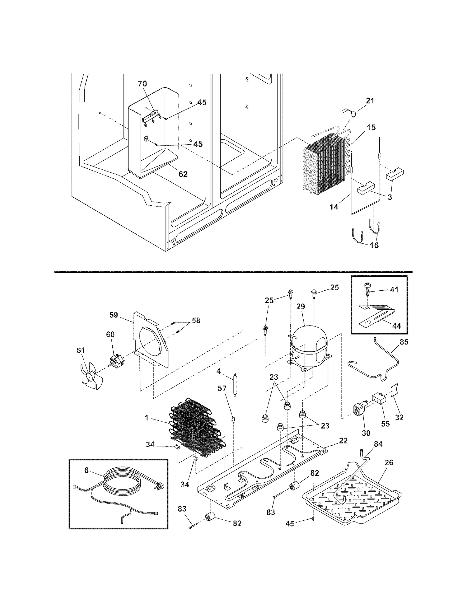 Drain Trough